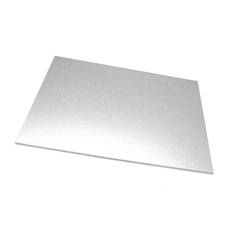 Bake Group Masonite Cake Board Rectangle (45cm X 35cm) Silver