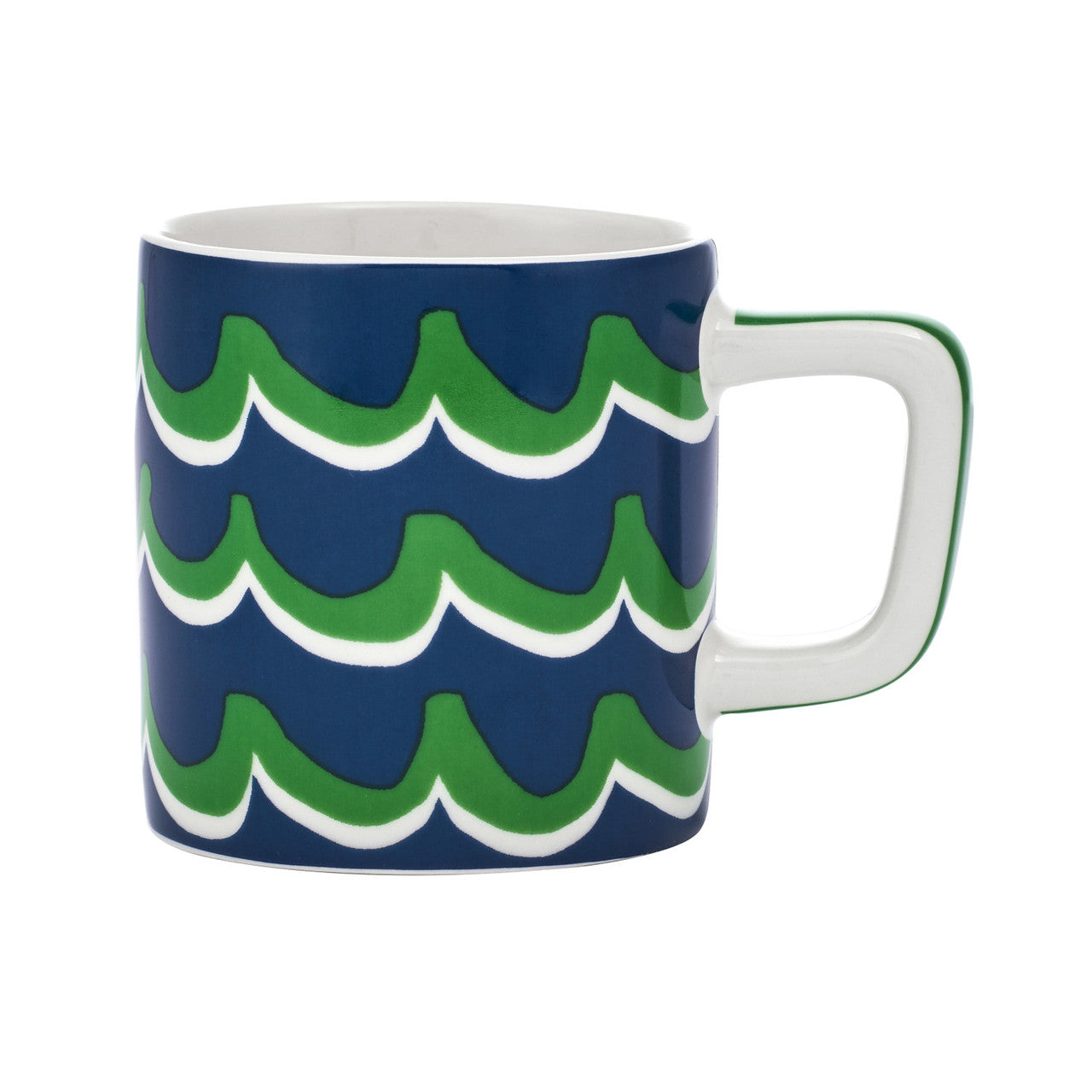 La Cafetière Ceramic Espresso Cup 120ml (Blue Cyan Tides)