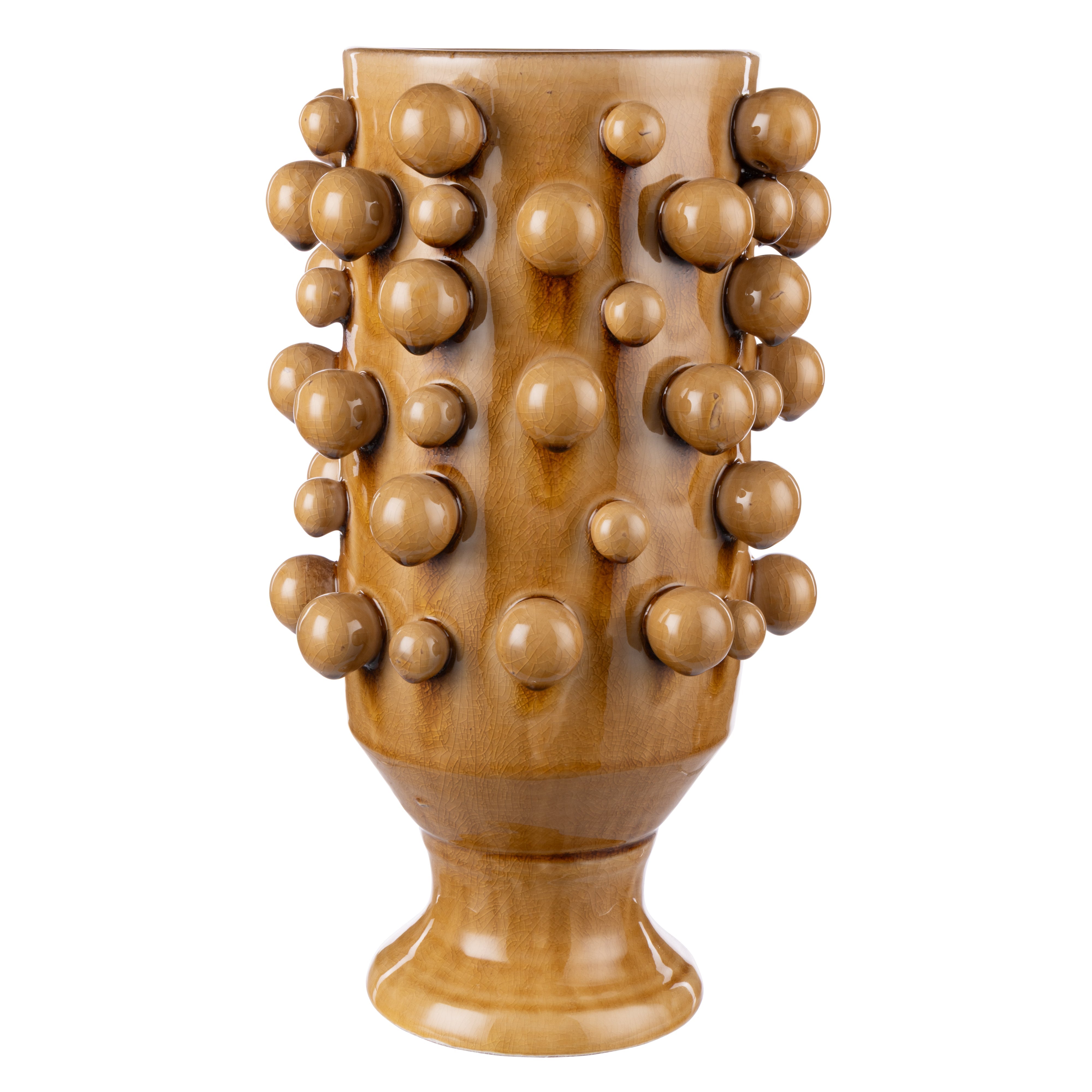 Amalfi Odin Vase Large Mustard