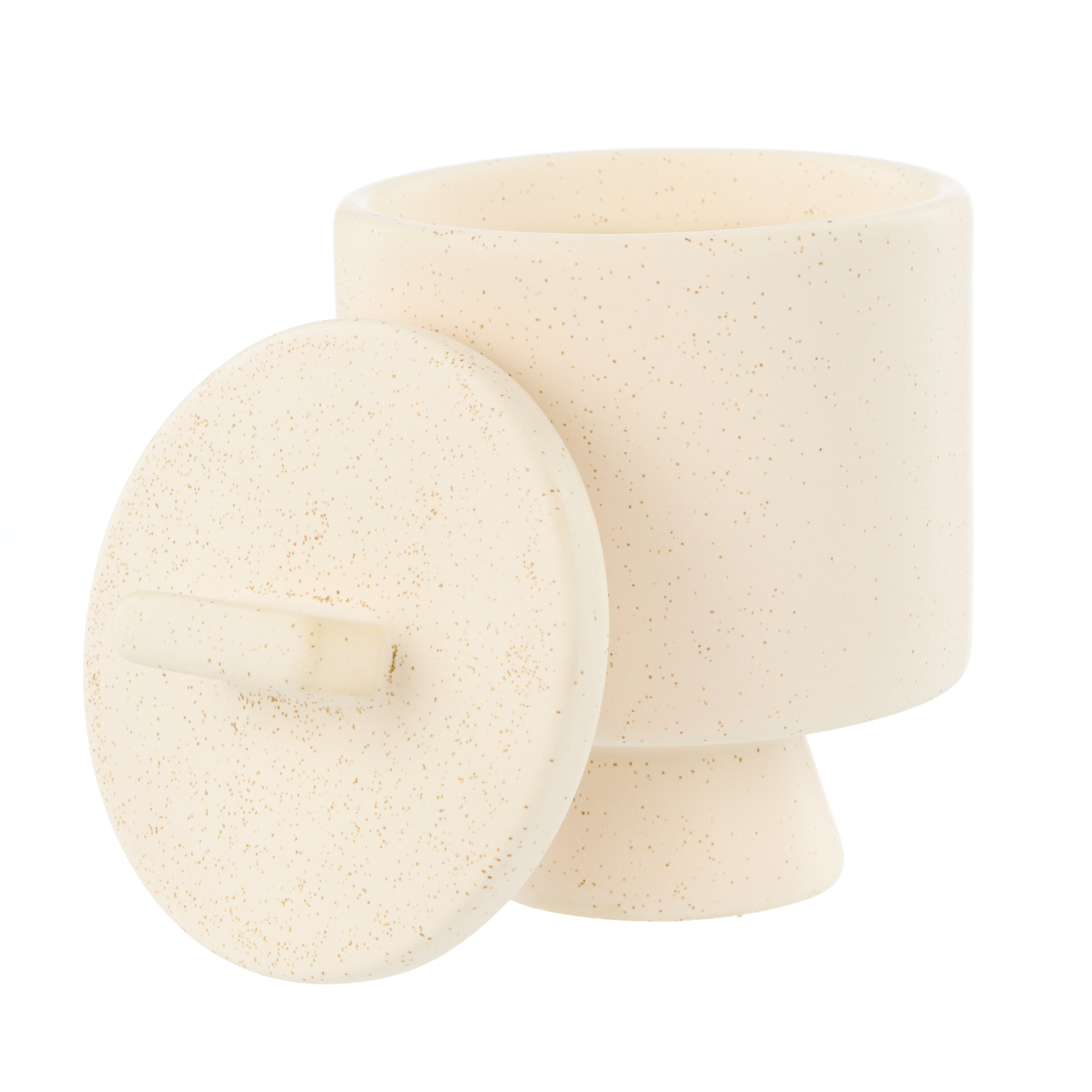 Amalfi Tuva Stoneware Canister Cream