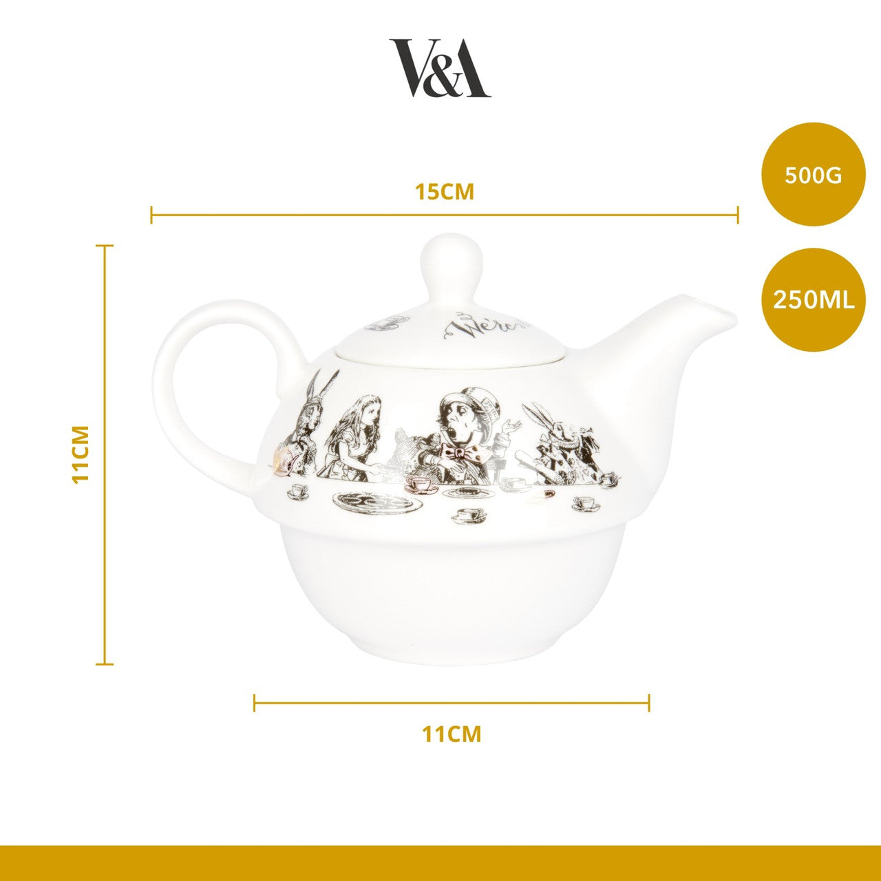 V&A Alice in Wonderland Tea for One 250ml
