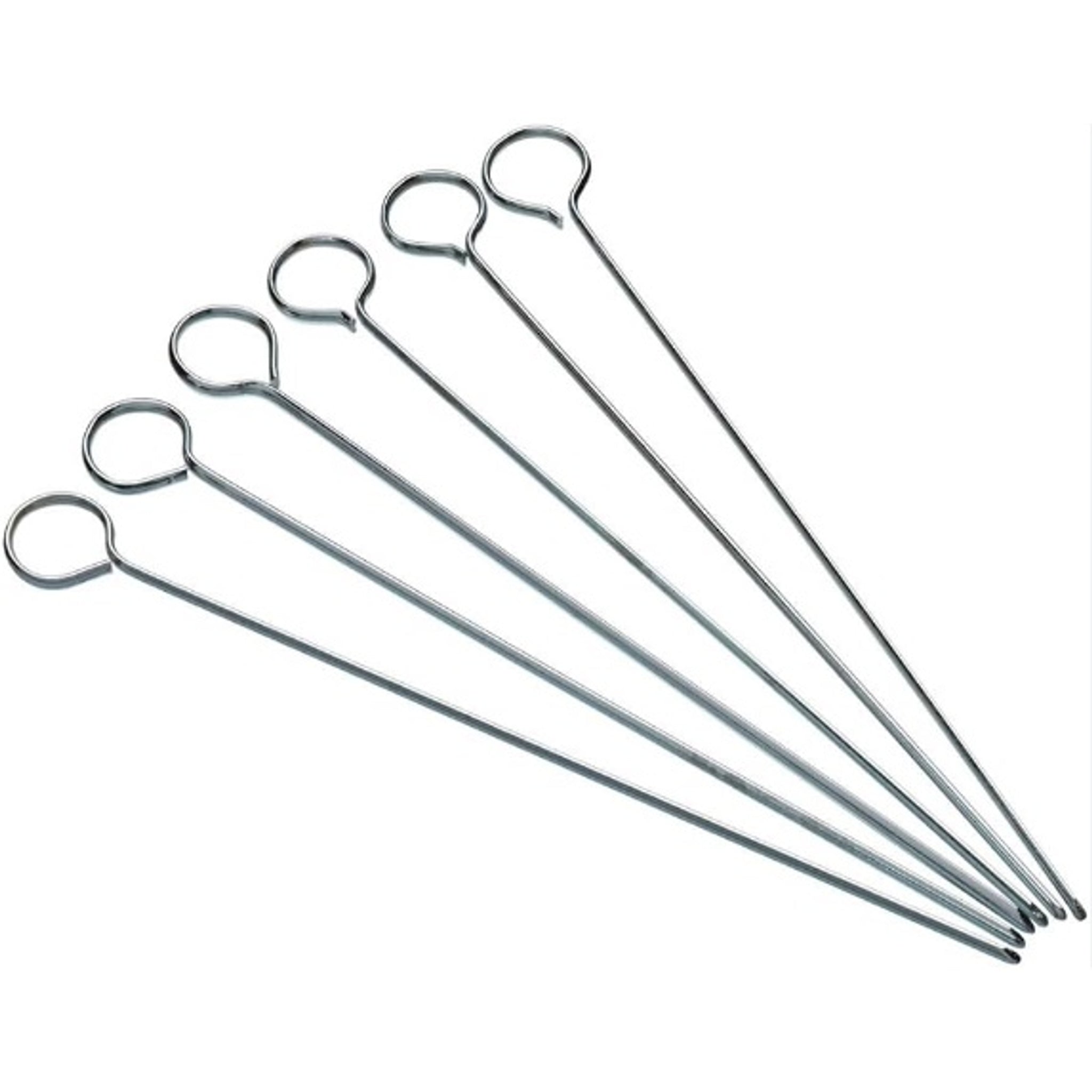 Caper Stainless Steel Skewer 25cm 6 Piece