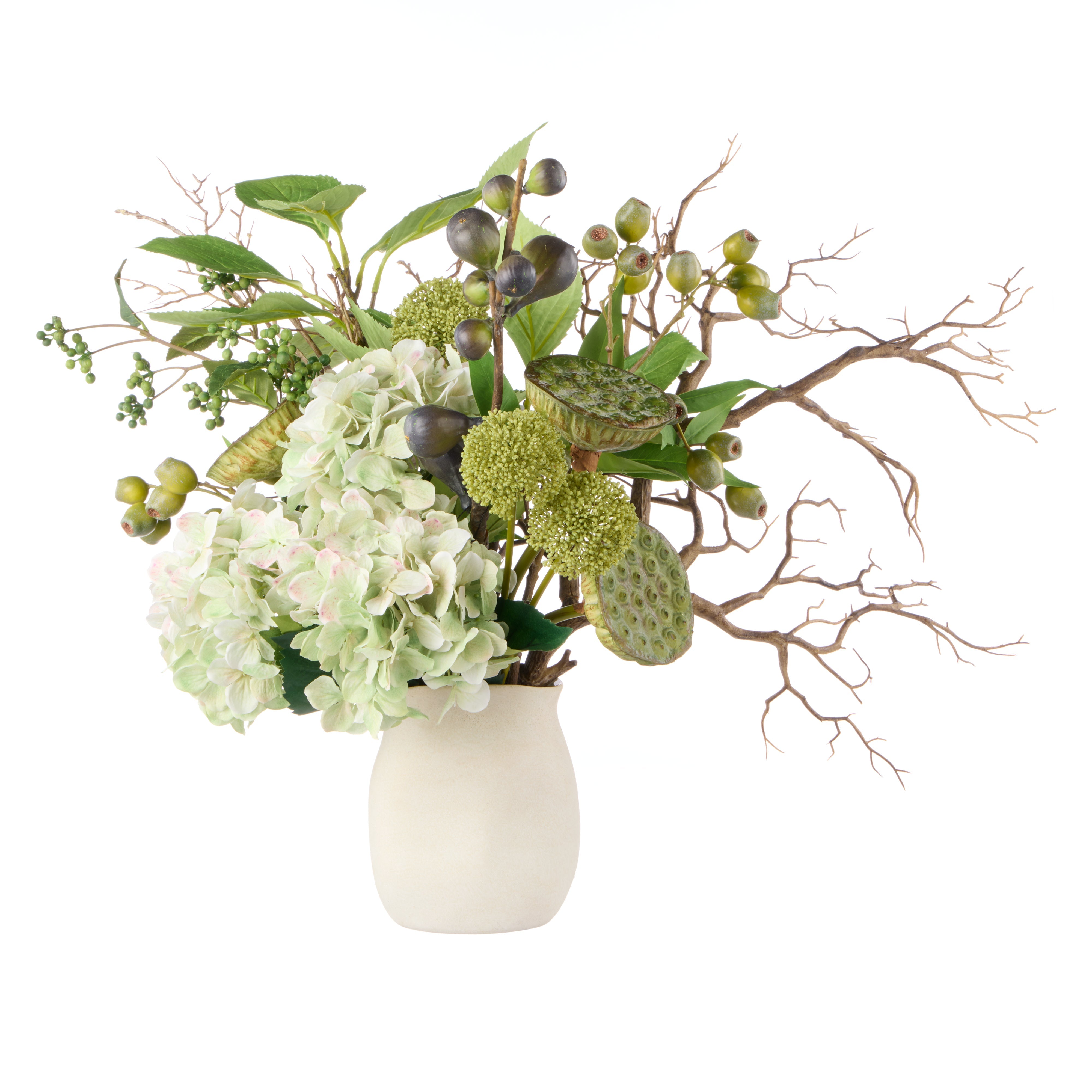 Rogue Hydrangea Lotus Pod Fig Mix - Maliah Pot