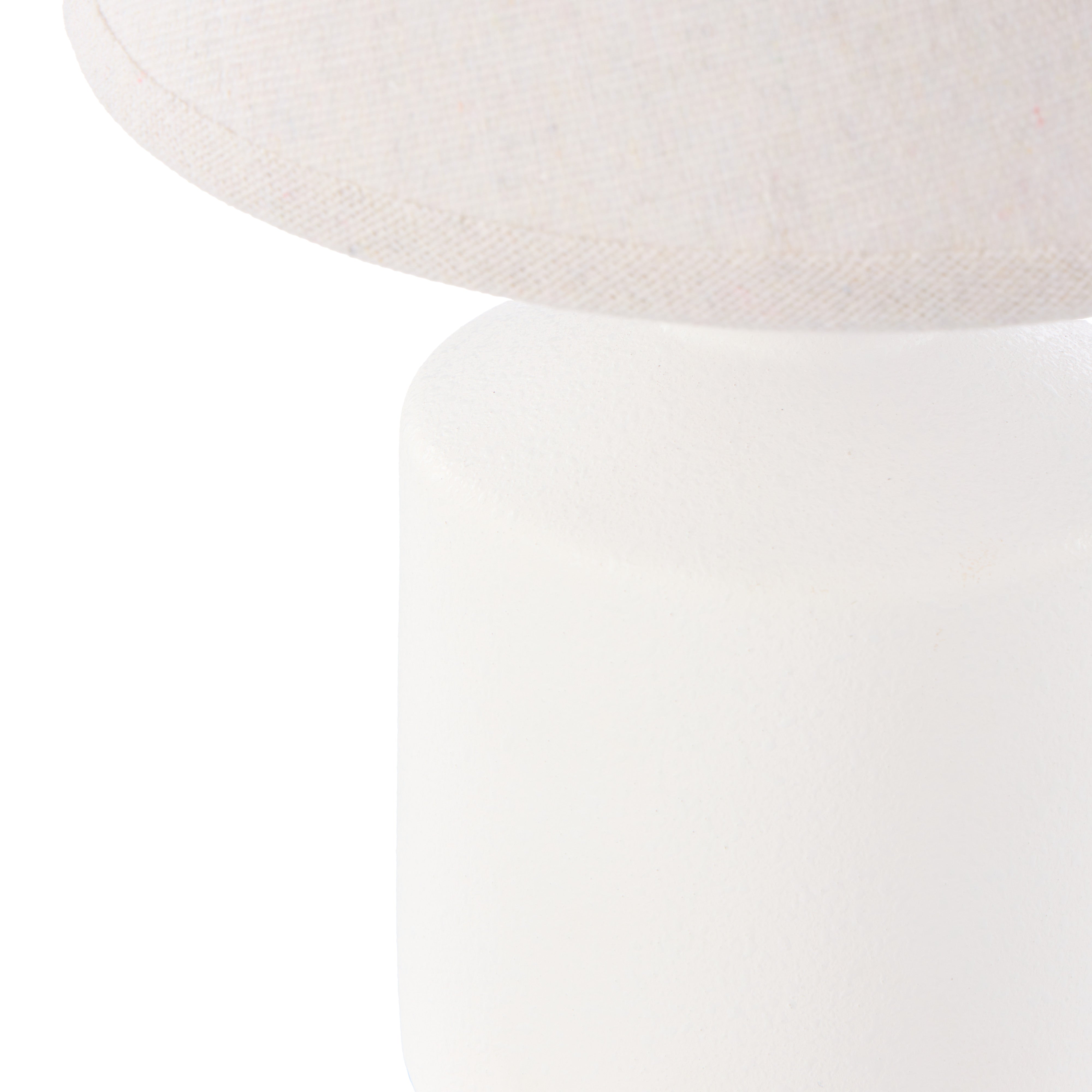 Amalfi Milton Table Lamp 2 Piece Set Cream & Taupe