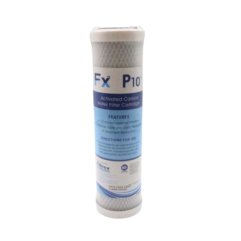 Carbon Block Filter 10x2.5 inch 10 Micron