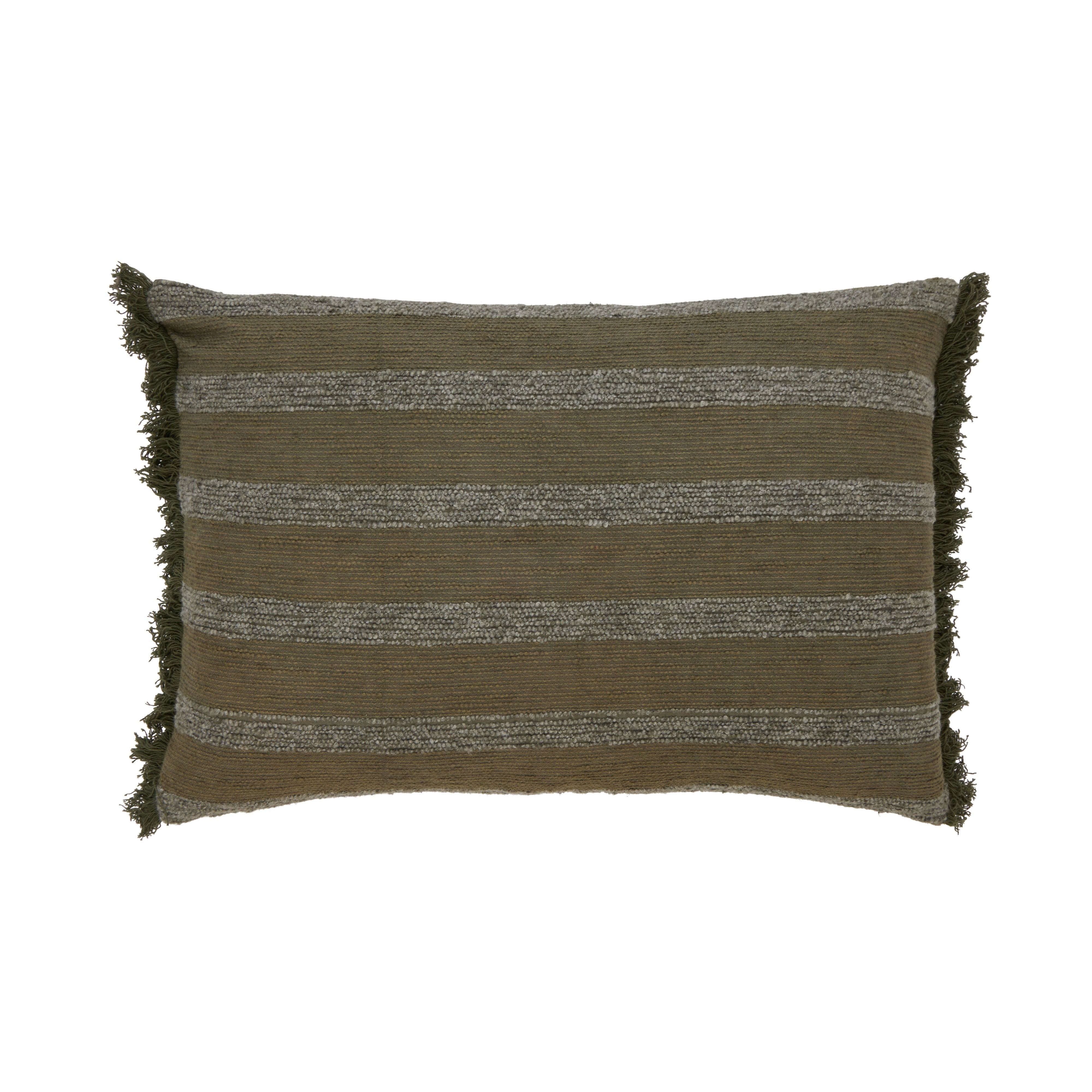 Amalfi Sienna Cushion 40x60cm Green