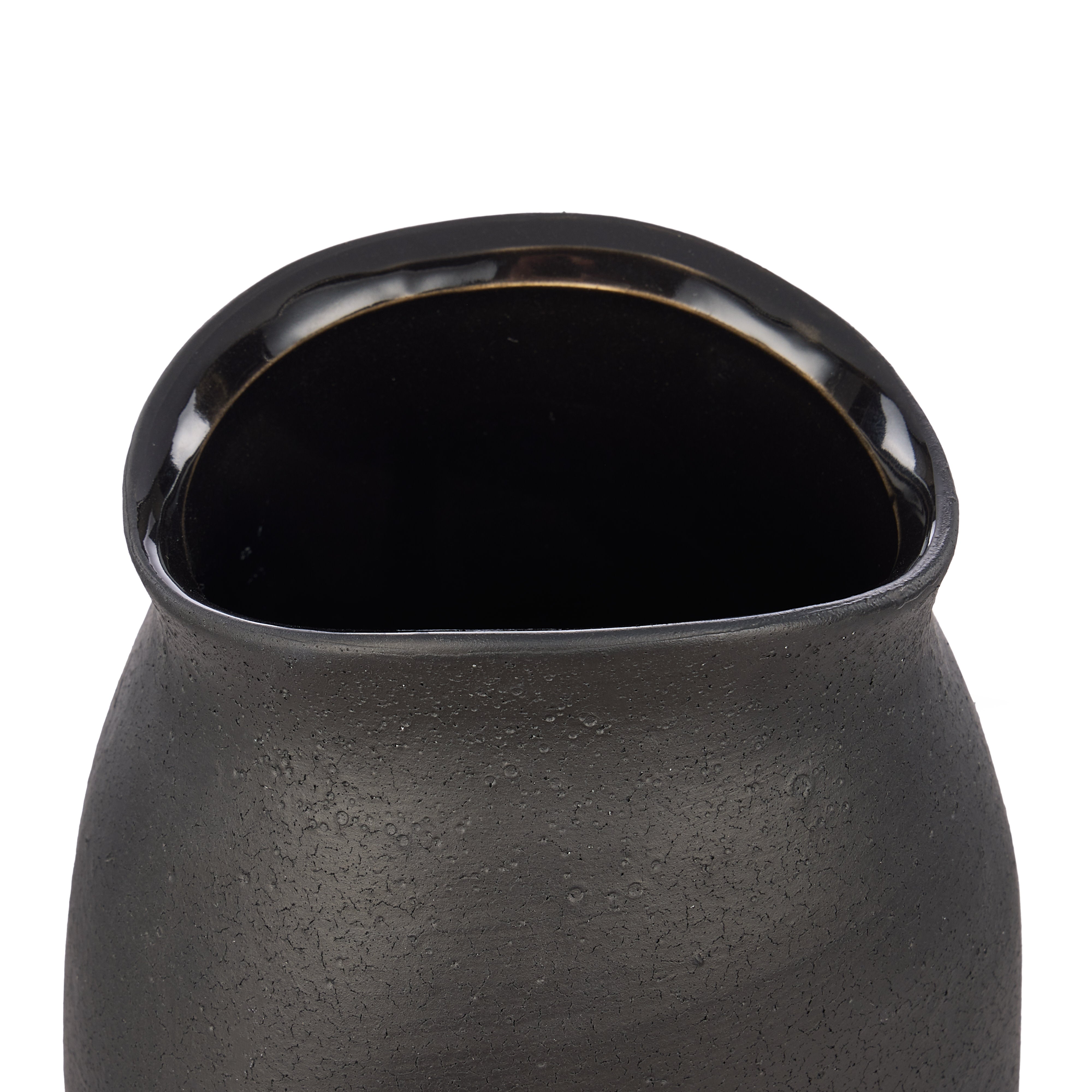Rogue Maliah Pot Black 12 x 15cm