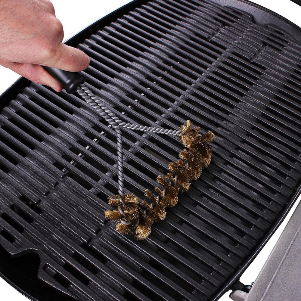 Small Brass Spiral Barbecue Brush