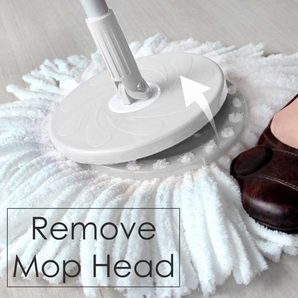 White Magic Spin Mop Duo