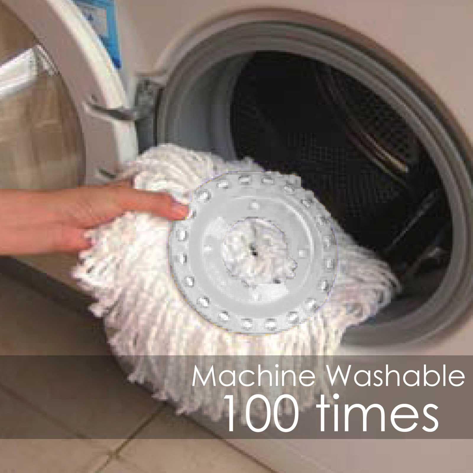 White Magic Spin Mop Duo