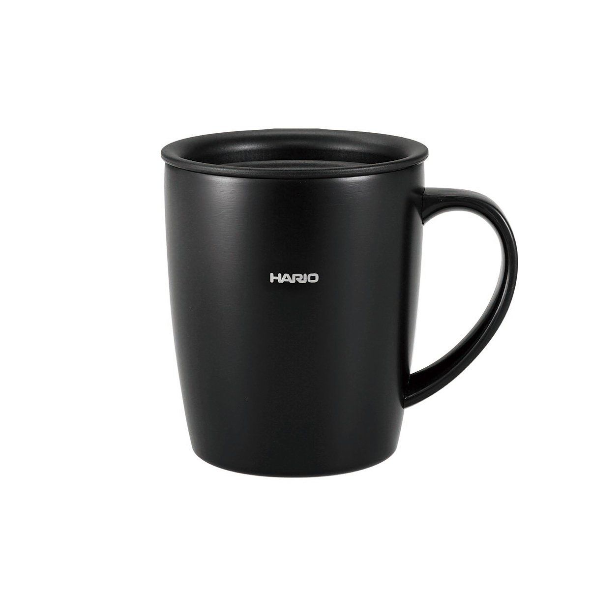 Hario Insulated Mug with Lid 300ml - Black