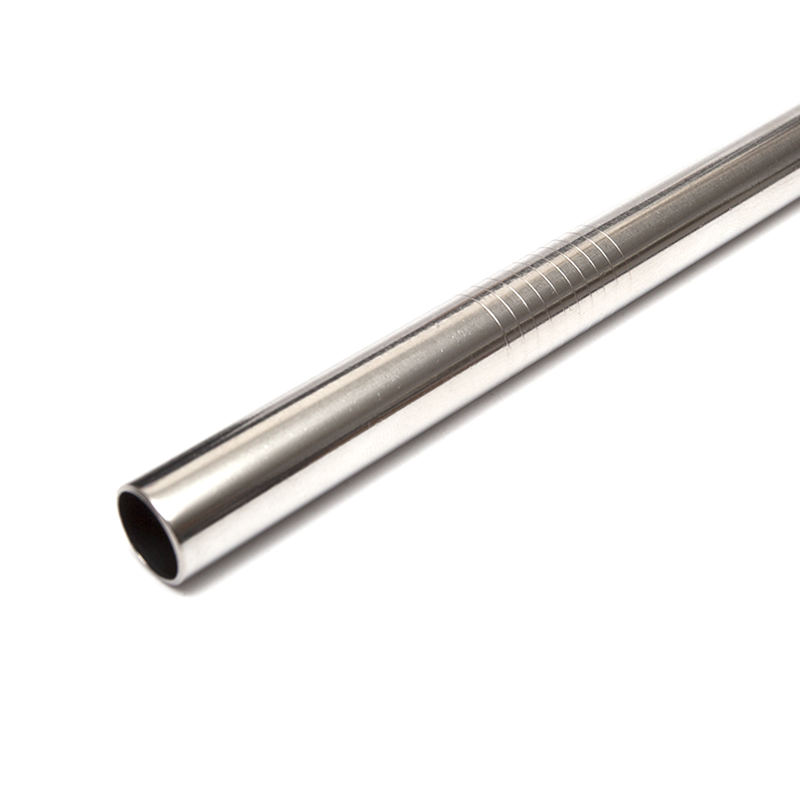 Activated Eco Stainless Steel Straw Set - Silver