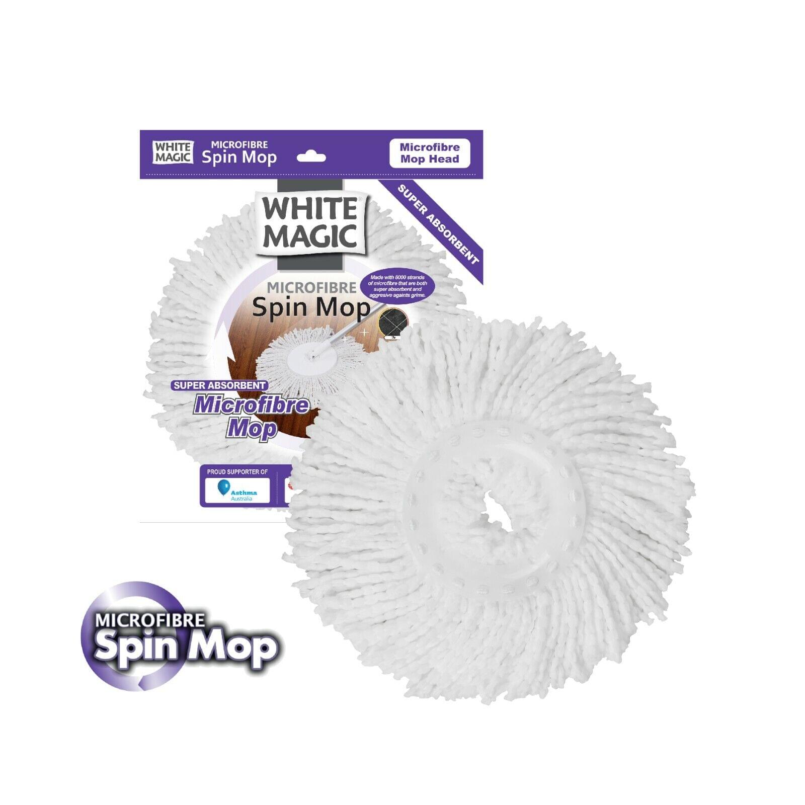 White Magic Spin Mop Duo