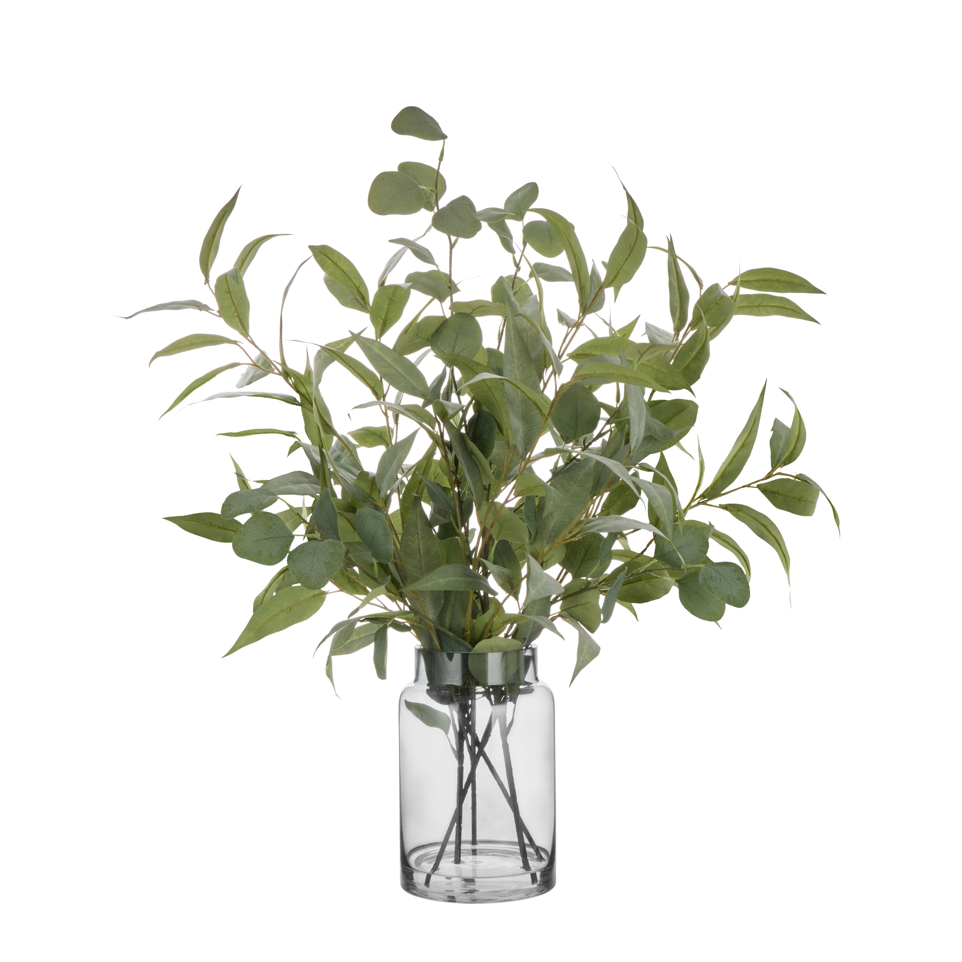 Rogue Eucalyptus Mix-Grey Vase 72cm