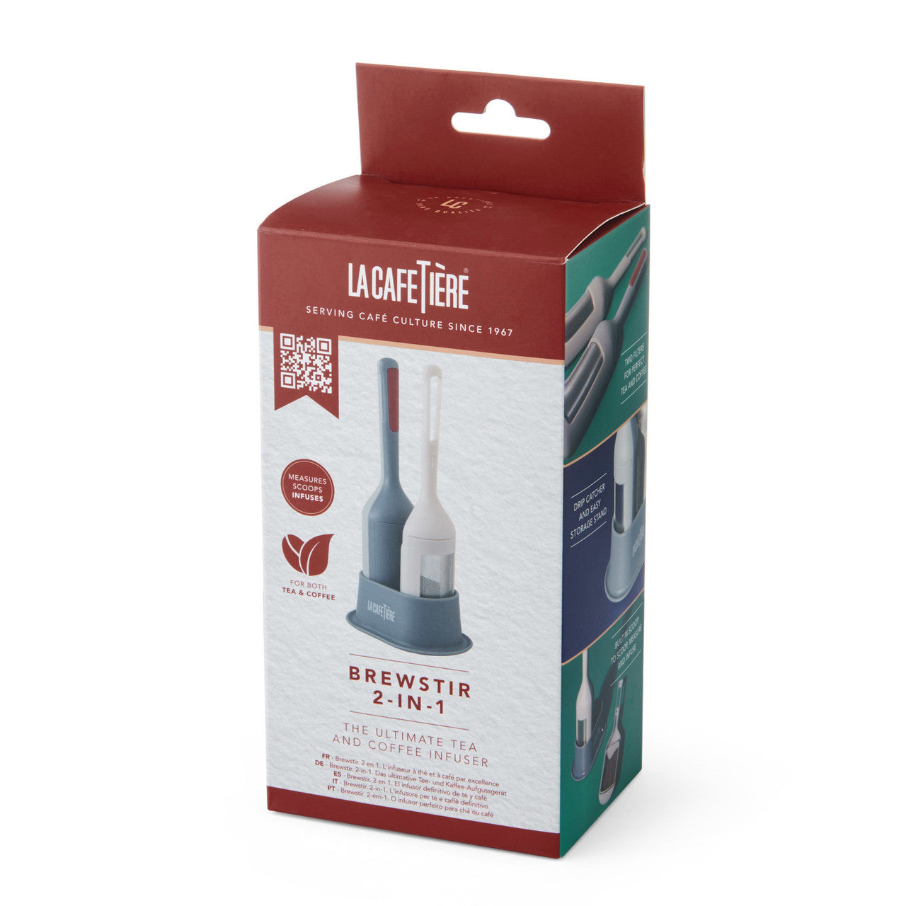 La Cafetière Brewstir 2 in 1 Tea & Coffee Infuser with Stand