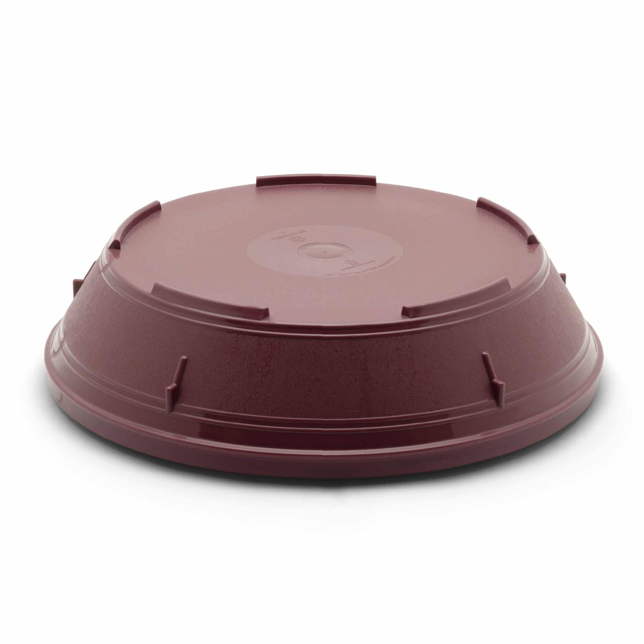 KH Healthcare Traditional Plate Cover Insulated Burgundy PP/Pu (#1)