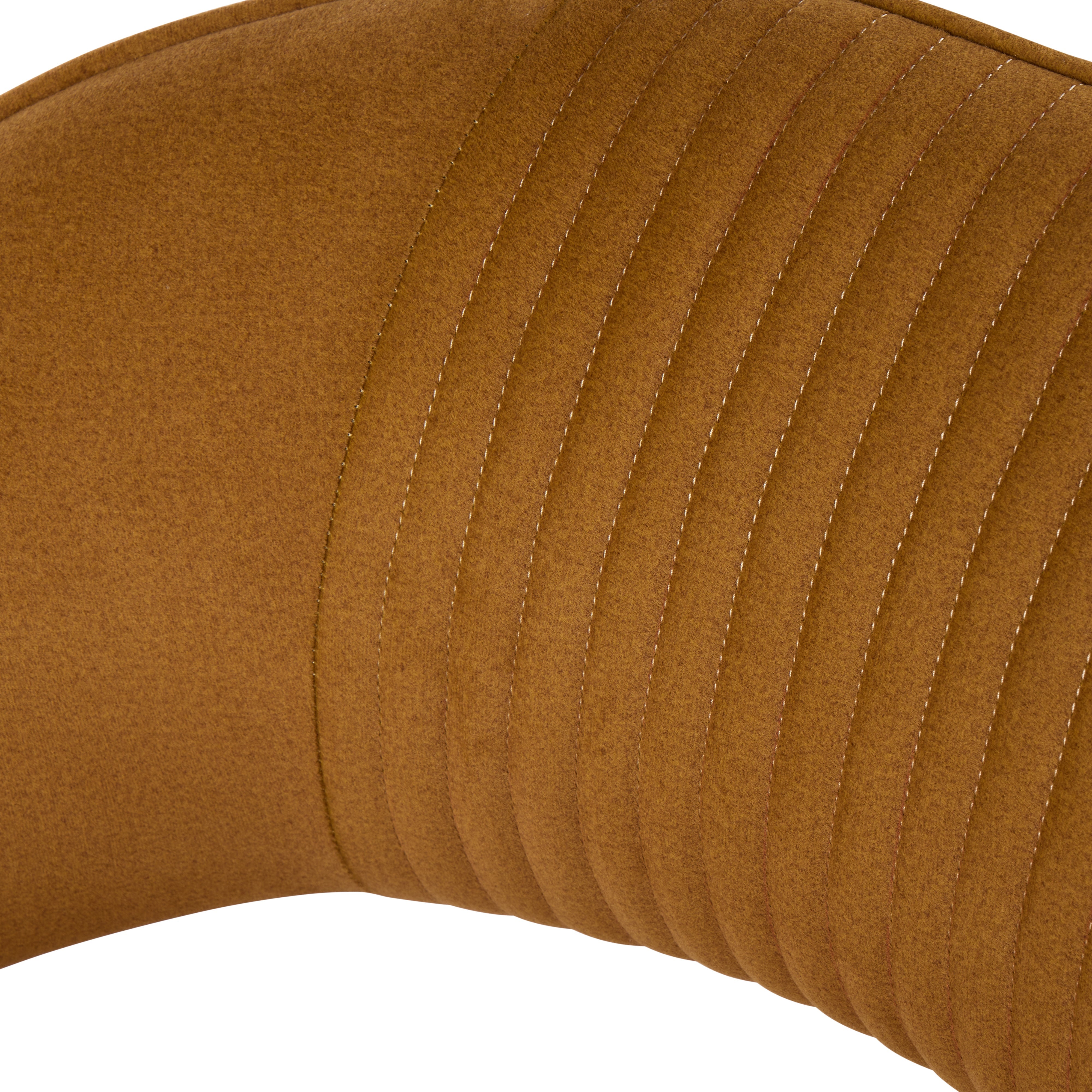 Amalfi Edwin Armchair Mustard & Walnut