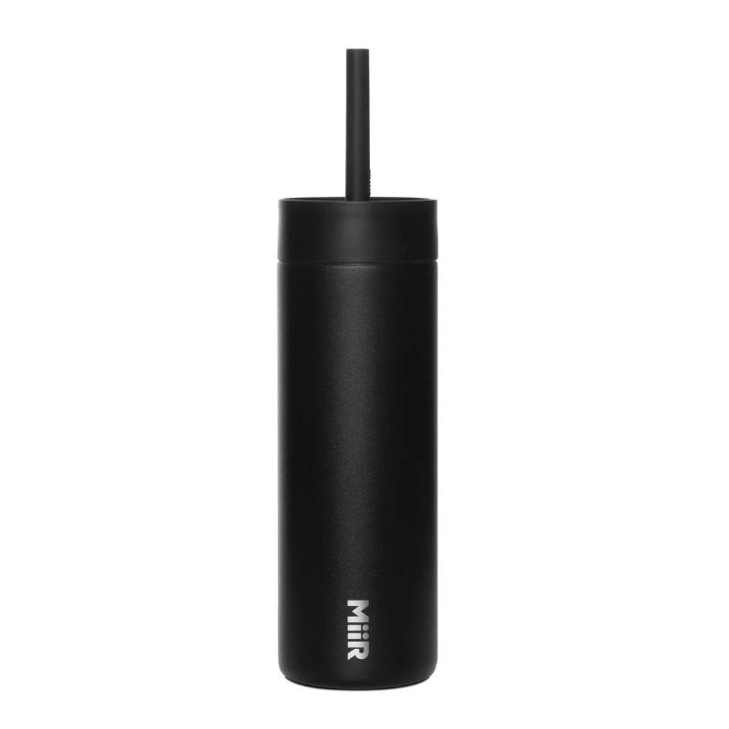 MiiR Sipper Straw Bottle 470ml (16oz) - Black