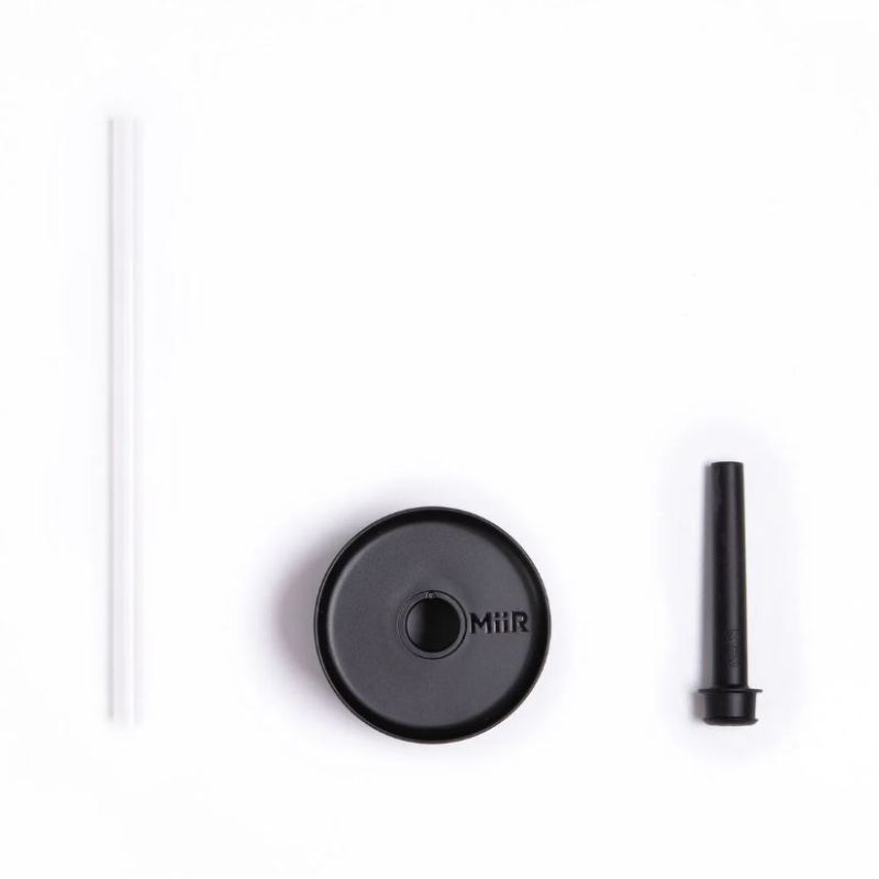 MiiR Sipper Straw Bottle 470ml (16oz) - Black