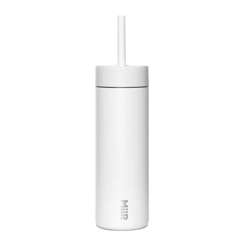 MiiR Sipper Straw Bottle 470ml (16oz) - White