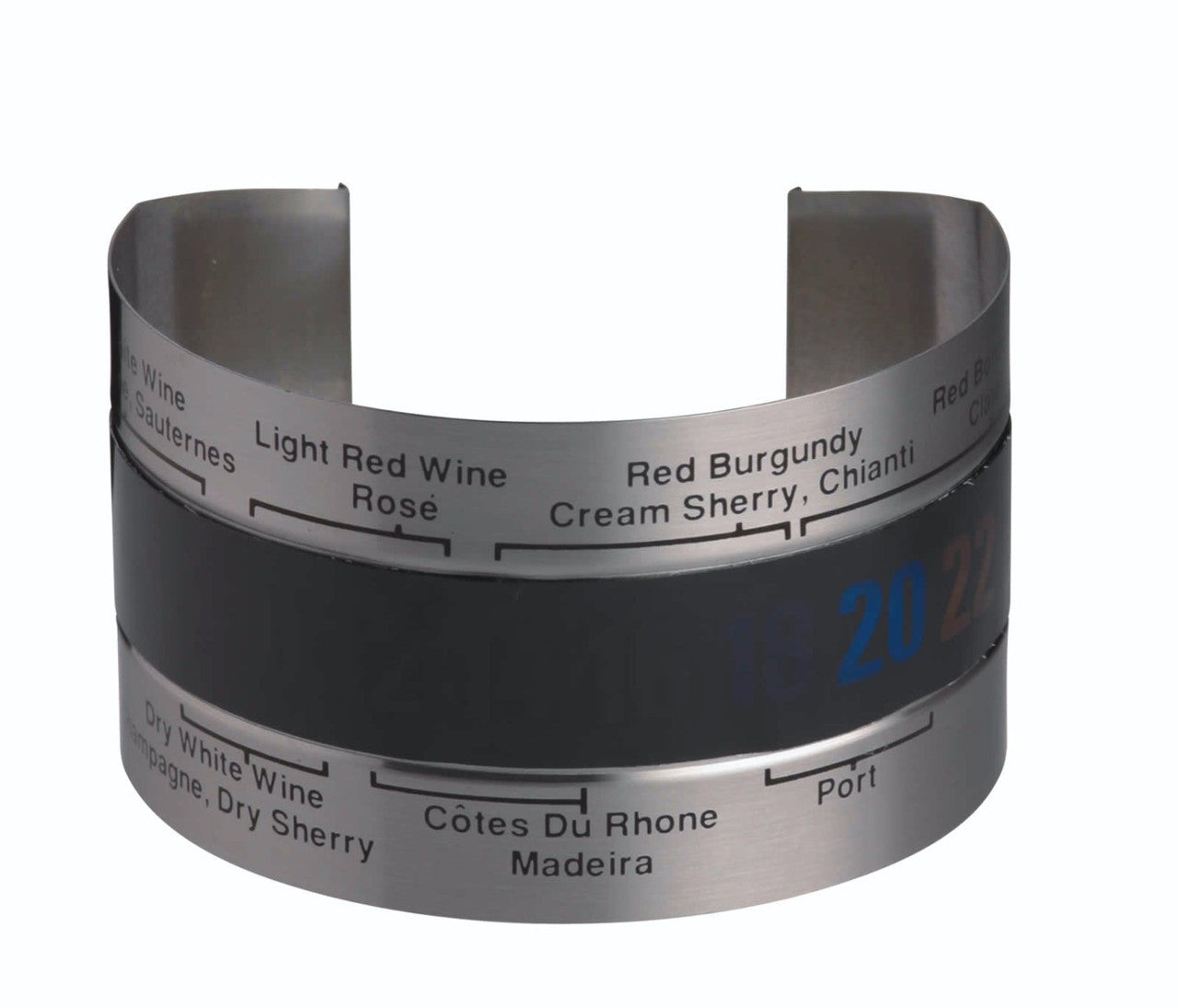 BarCraft Deluxe Wine Bottle Thermometer Sleeve