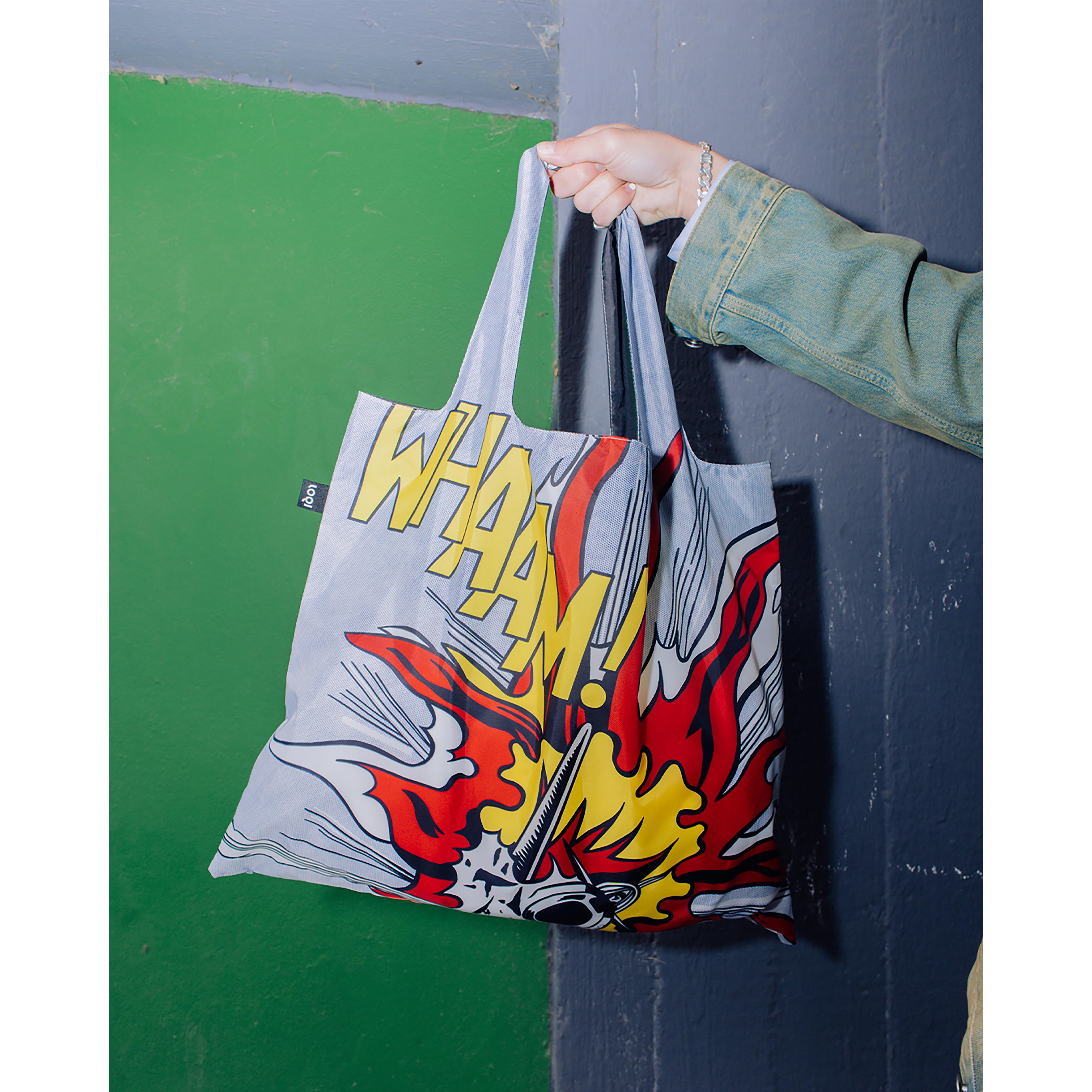 LOQI Roy Lichtenstein Whaam! Tote Bag