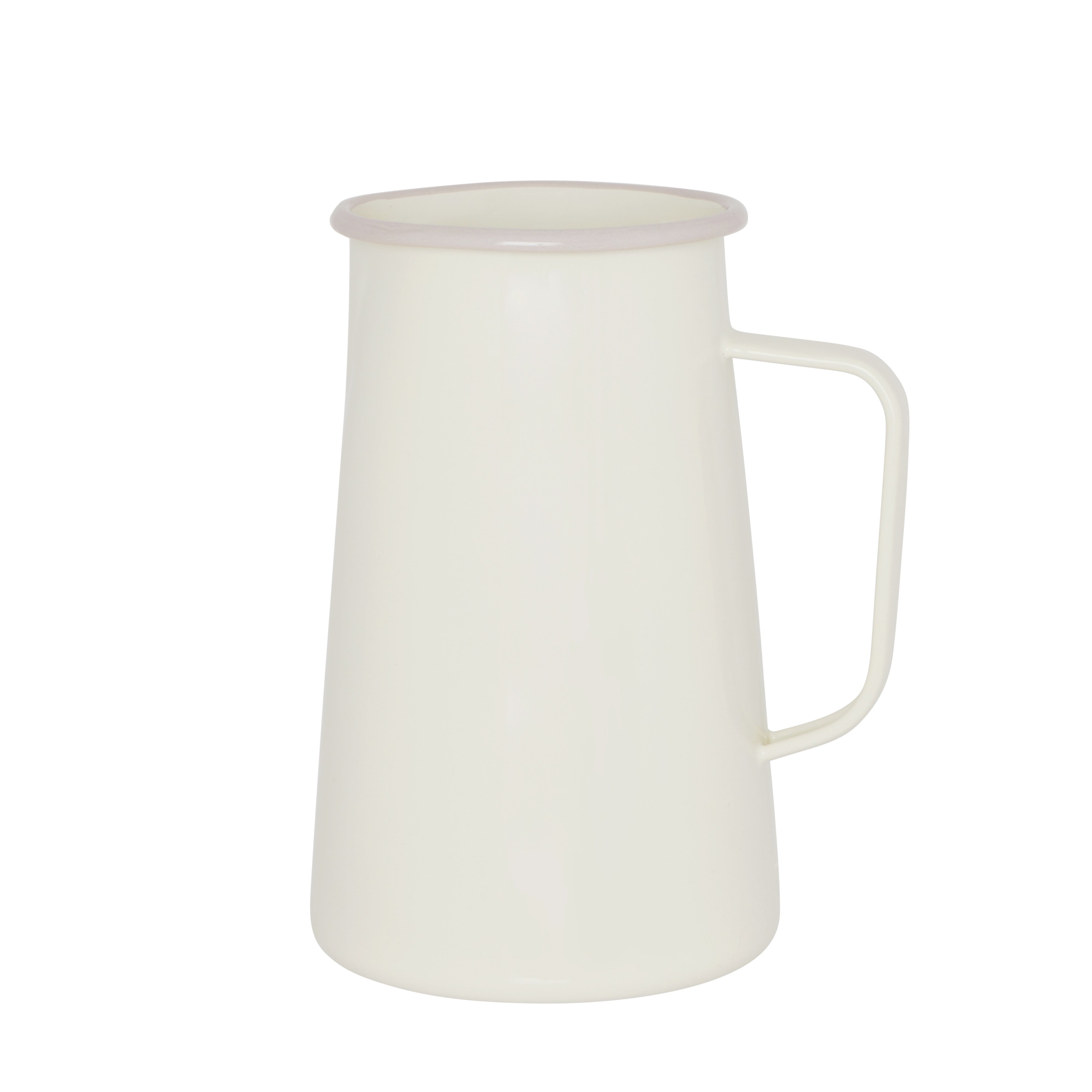 Davis & Waddell Daylesford Enamel Pitcher 2.2L Cream