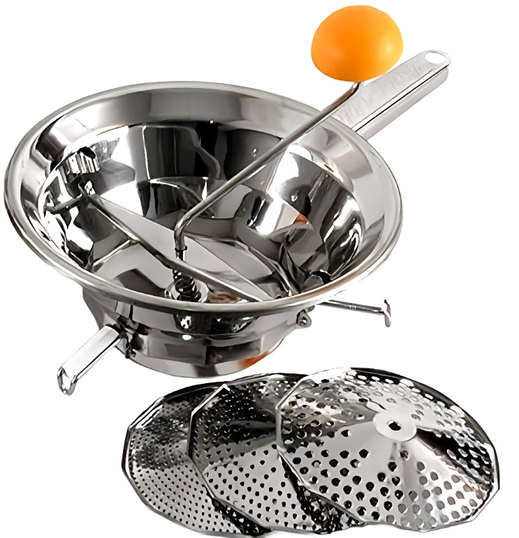 O.M.A.C Stainless Steel Food Mill / Passaverdura Moulin