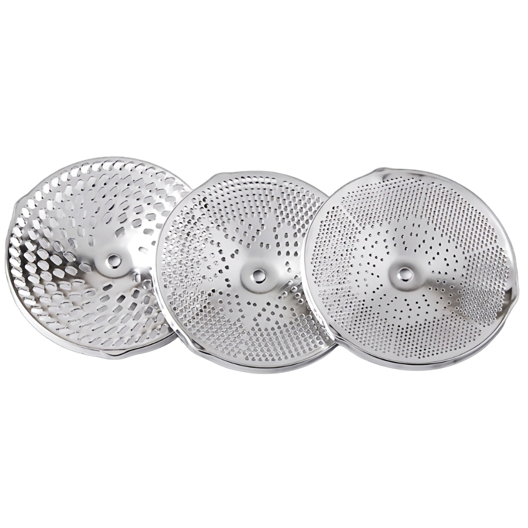 O.M.A.C Replacement Disks for Stainless Steel Moulin a Legumes Passaverdura (Professional) 3 Piece