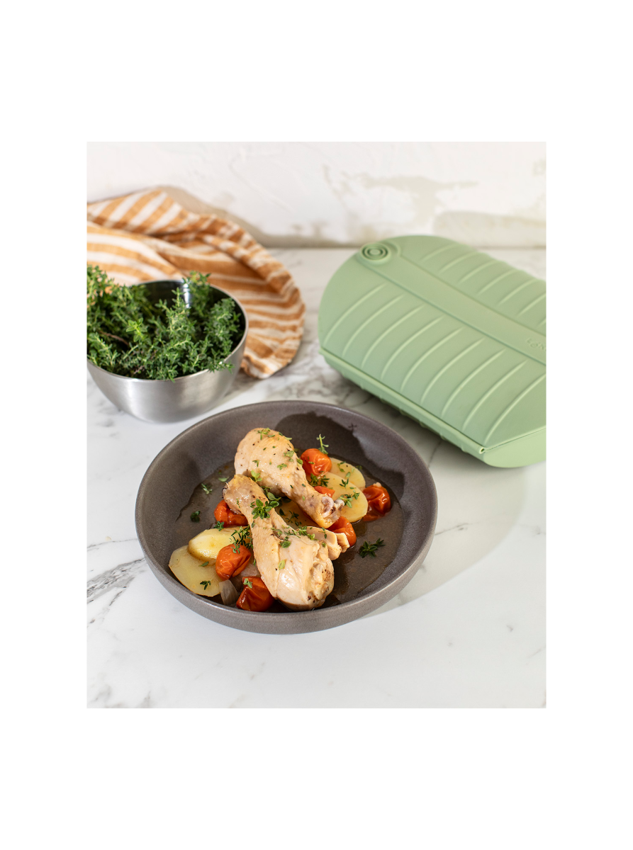Lékué Steam Case with Tray 1.4L