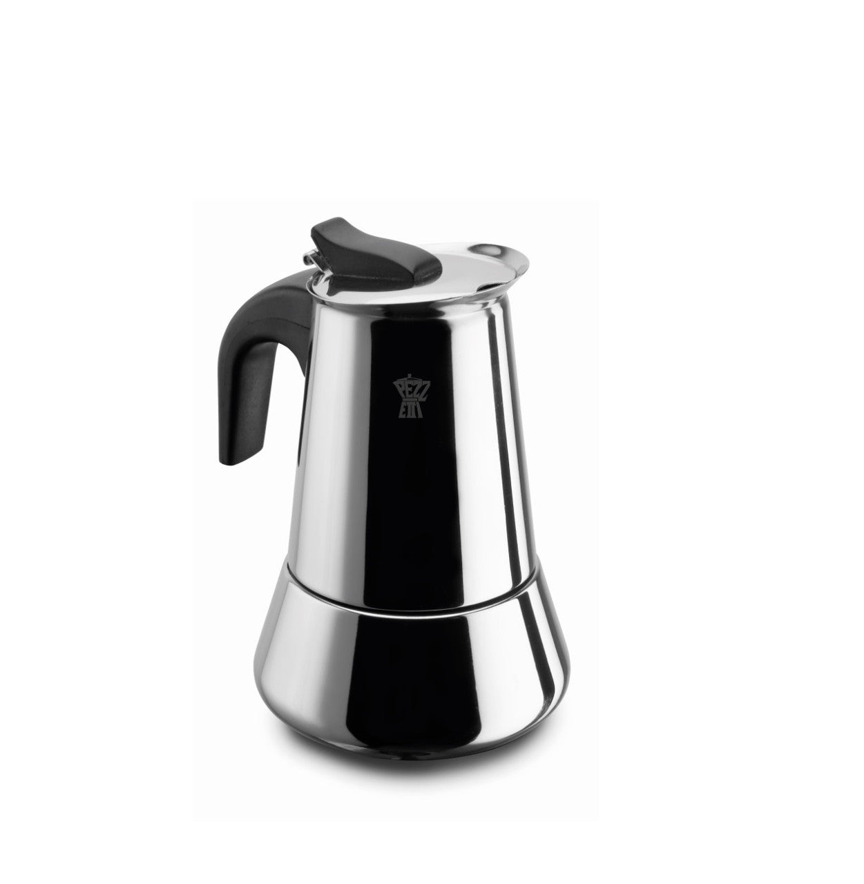 Pezzetti 2 Cup Stainless Steel Stove Top Coffee Maker