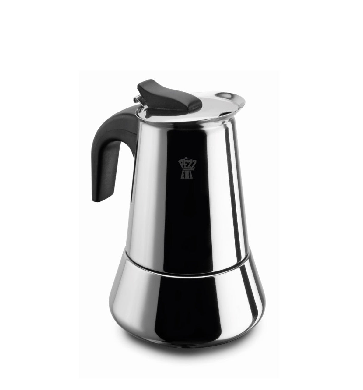 Pezzetti 4 Cup Stainless Steel Stope Top Coffee Maker