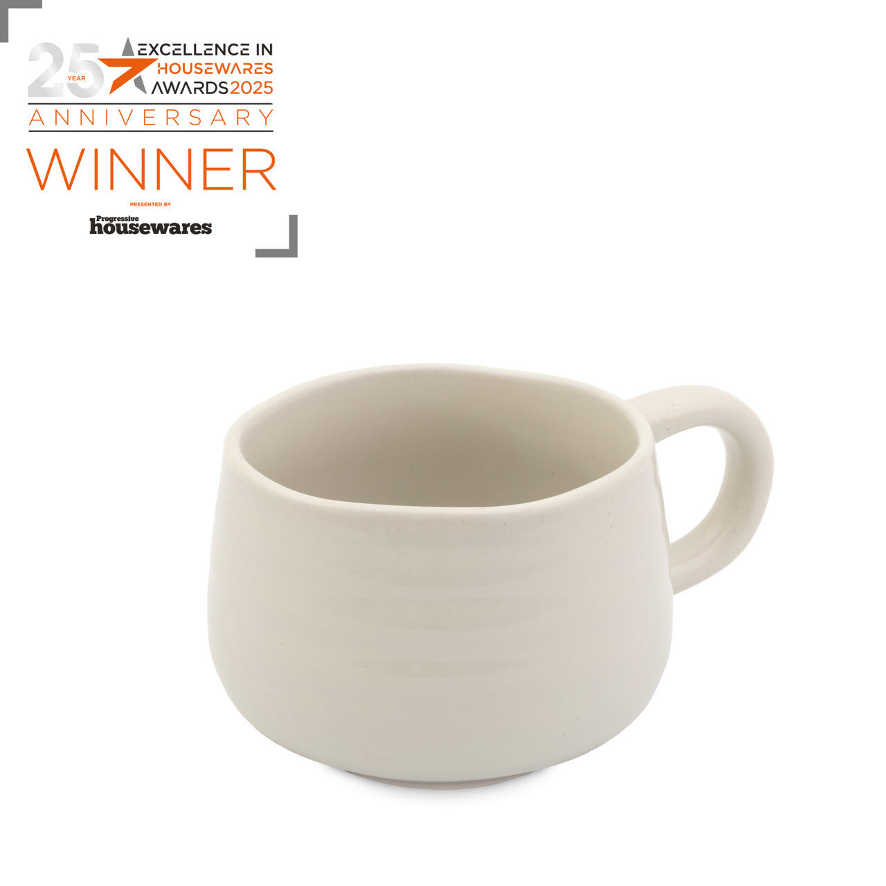 Jamie Oliver Big Love 375ml Cosy Cuppa Mug White