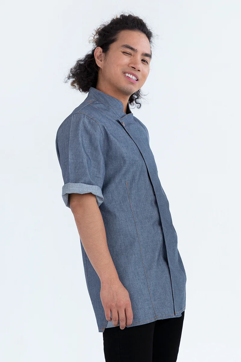 Aussie Chef Street Chef Oliver Denim Jacket - XL