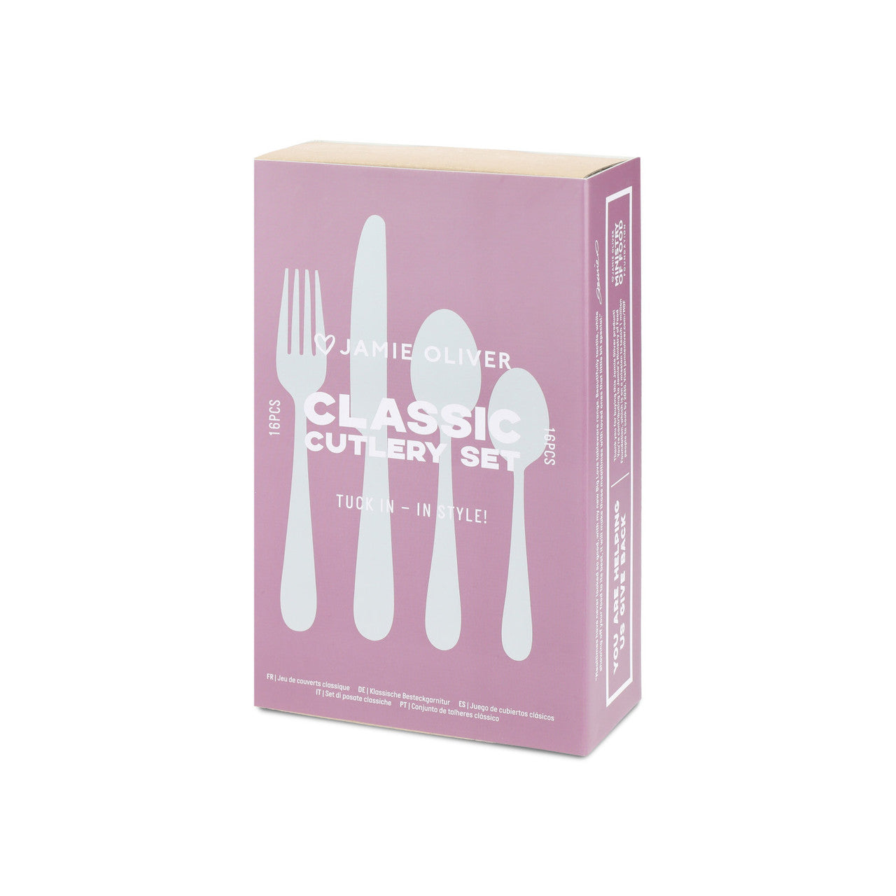 Jamie Oliver Big Love 16 Piece Antique Finish Cutlery Set