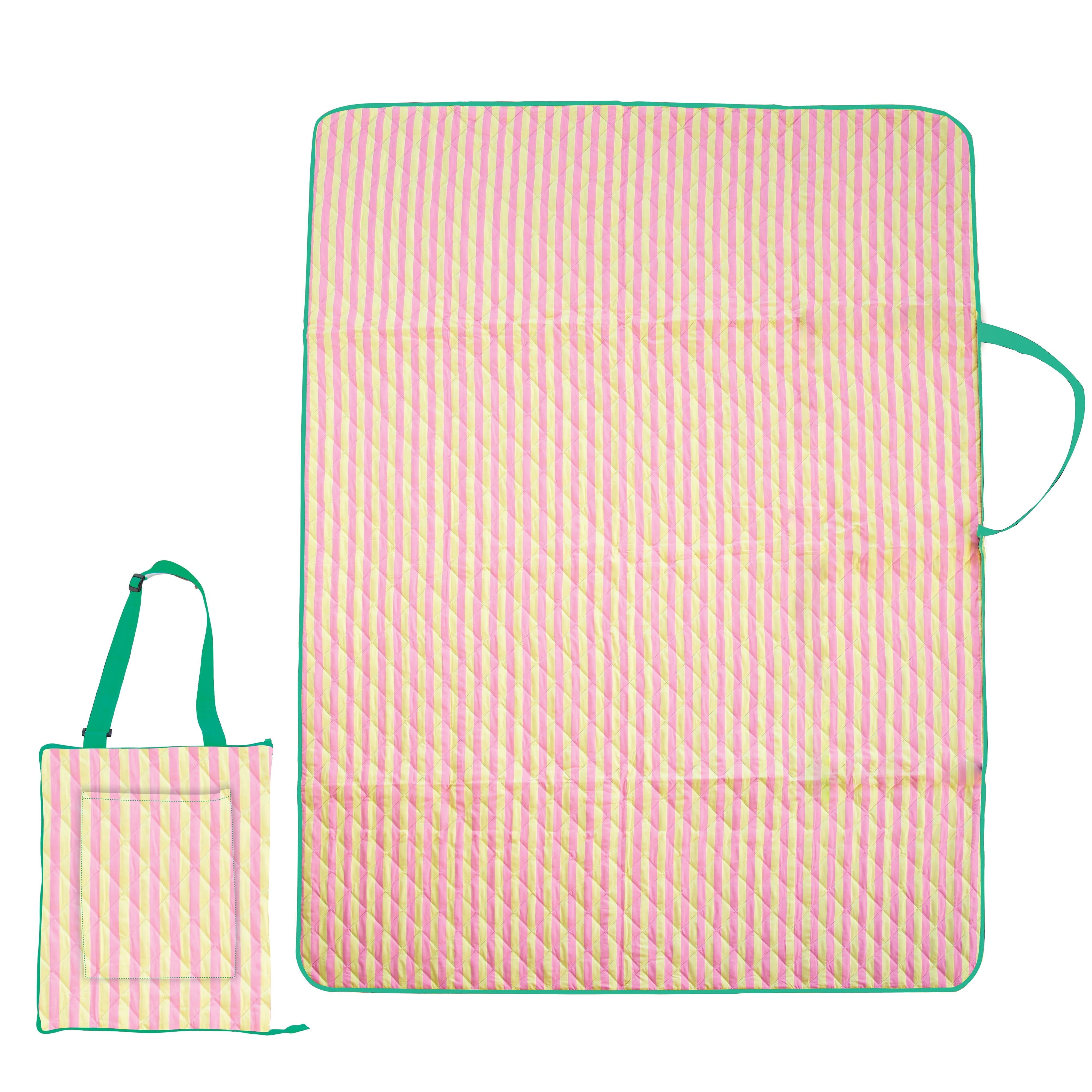 isGift Eclectic Summer Folding Picnic Rug