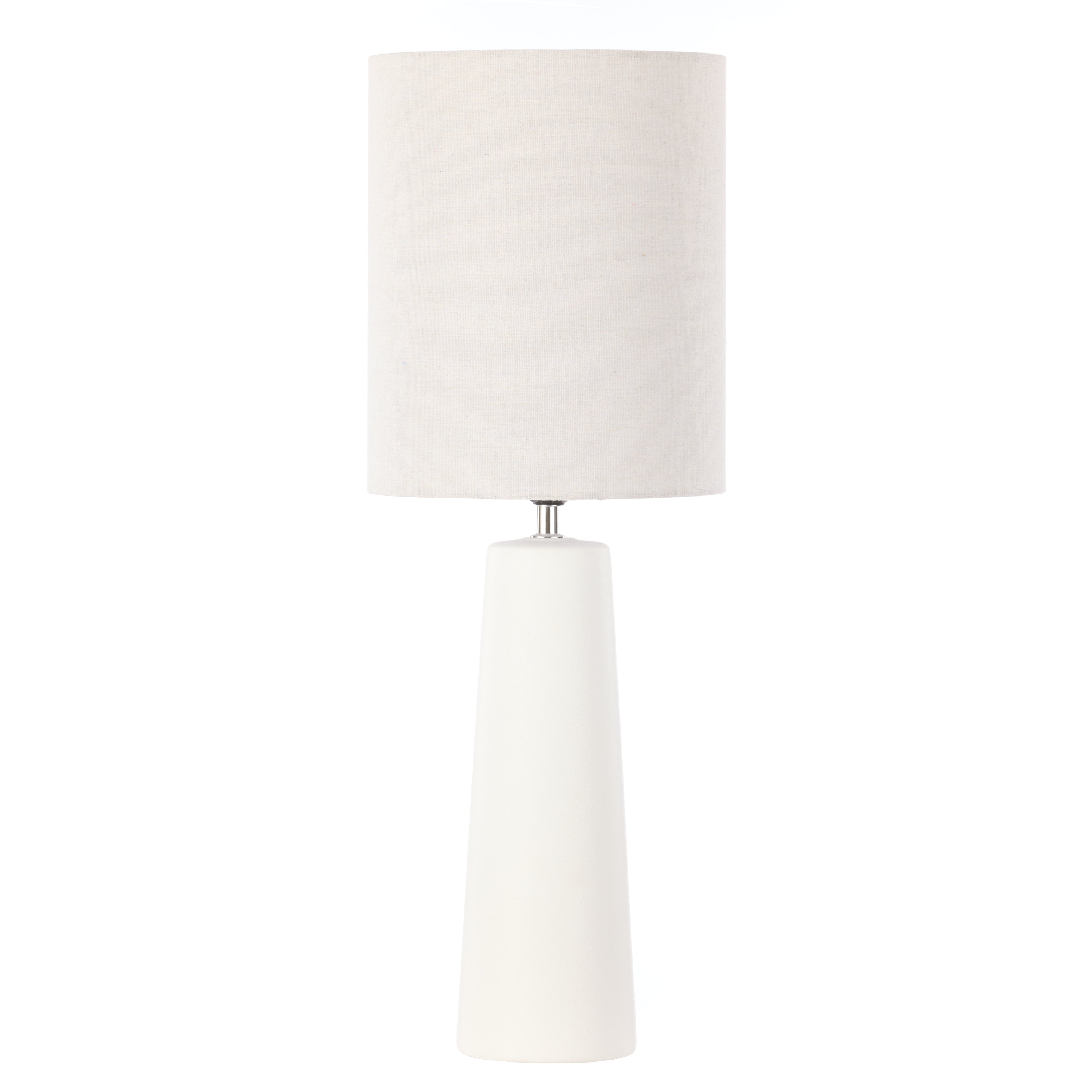 Amalfi Kent Table Lamp White & Grey