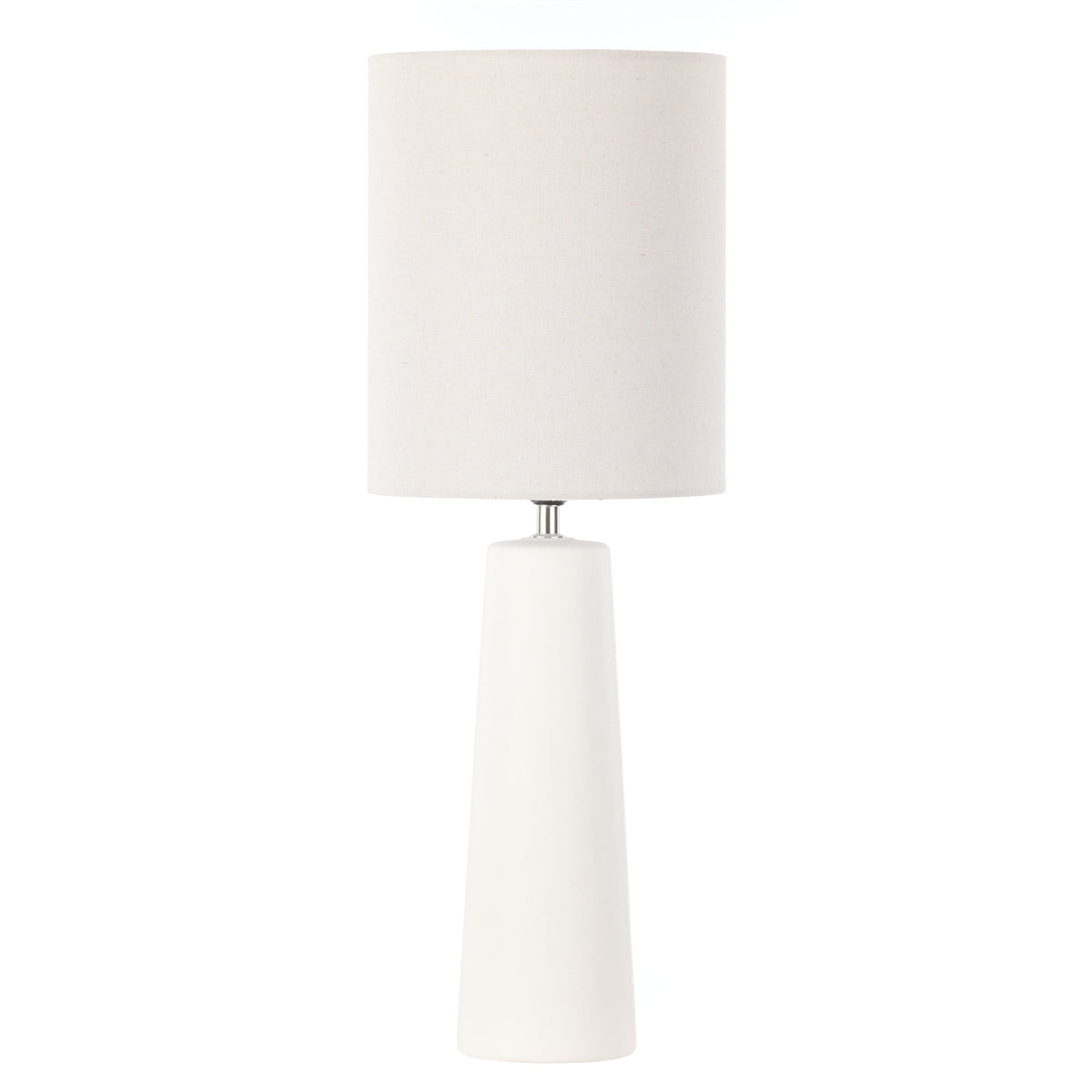 Amalfi Kent Table Lamp White & Grey