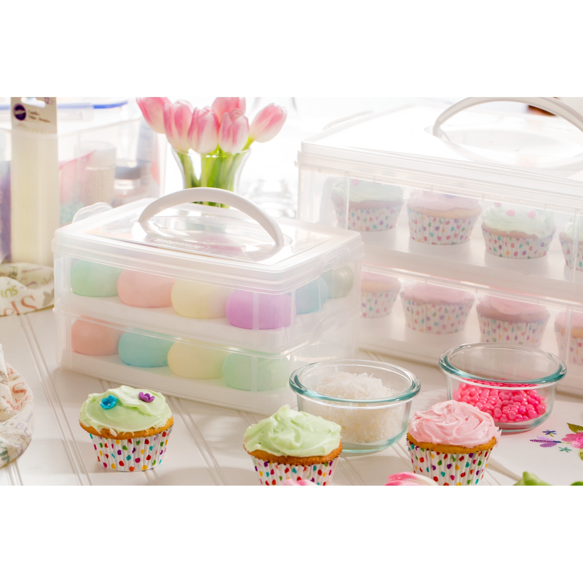 Snapware 2 Layer Cup Cake Carrier