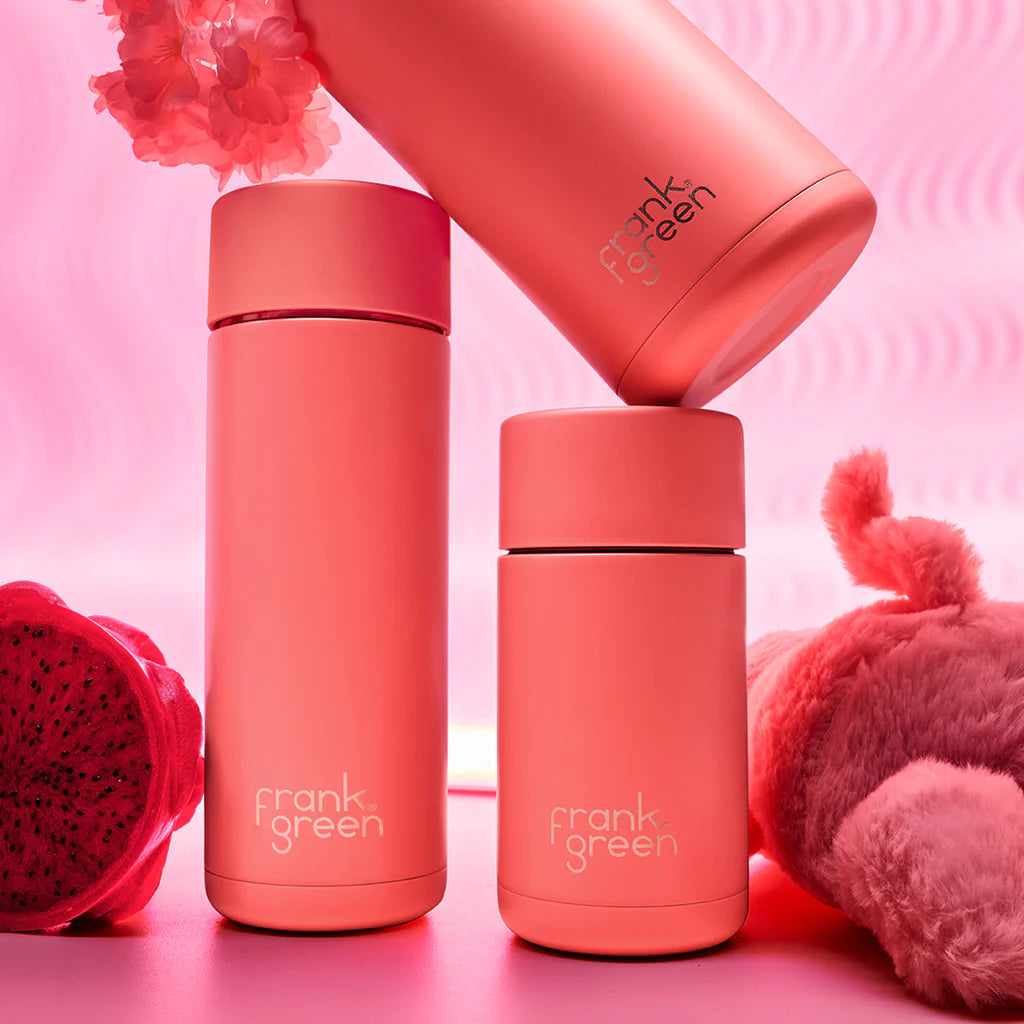 Frank Green 12oz Ceramic Reusable Cup - Sweet Peach