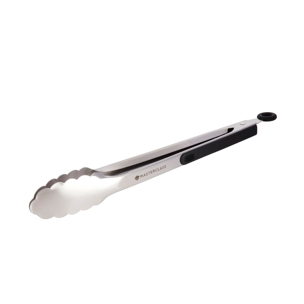 MasterClass Deluxe Stainless Steel Food Tongs 30cm
