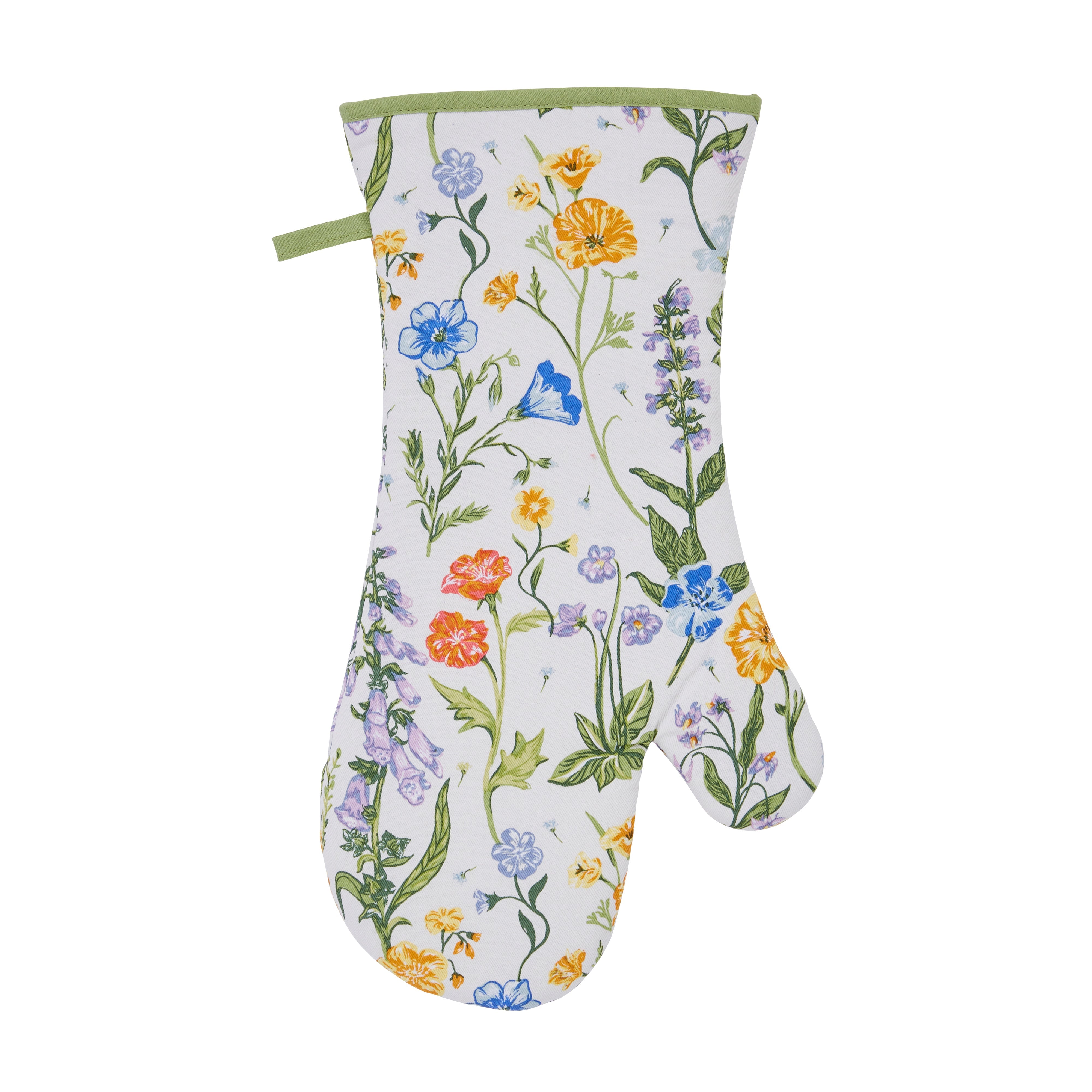 Ulster Weavers Cottage Garden Gauntlet Oven Glove Multi-Coloured