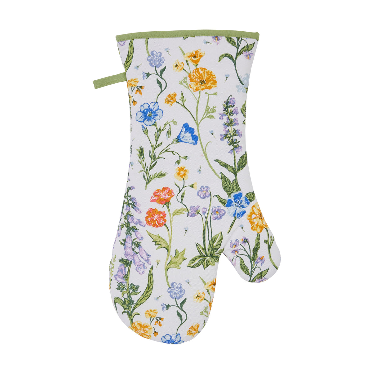 Ulster Weavers Cottage Garden Gauntlet Oven Glove Multi-Coloured