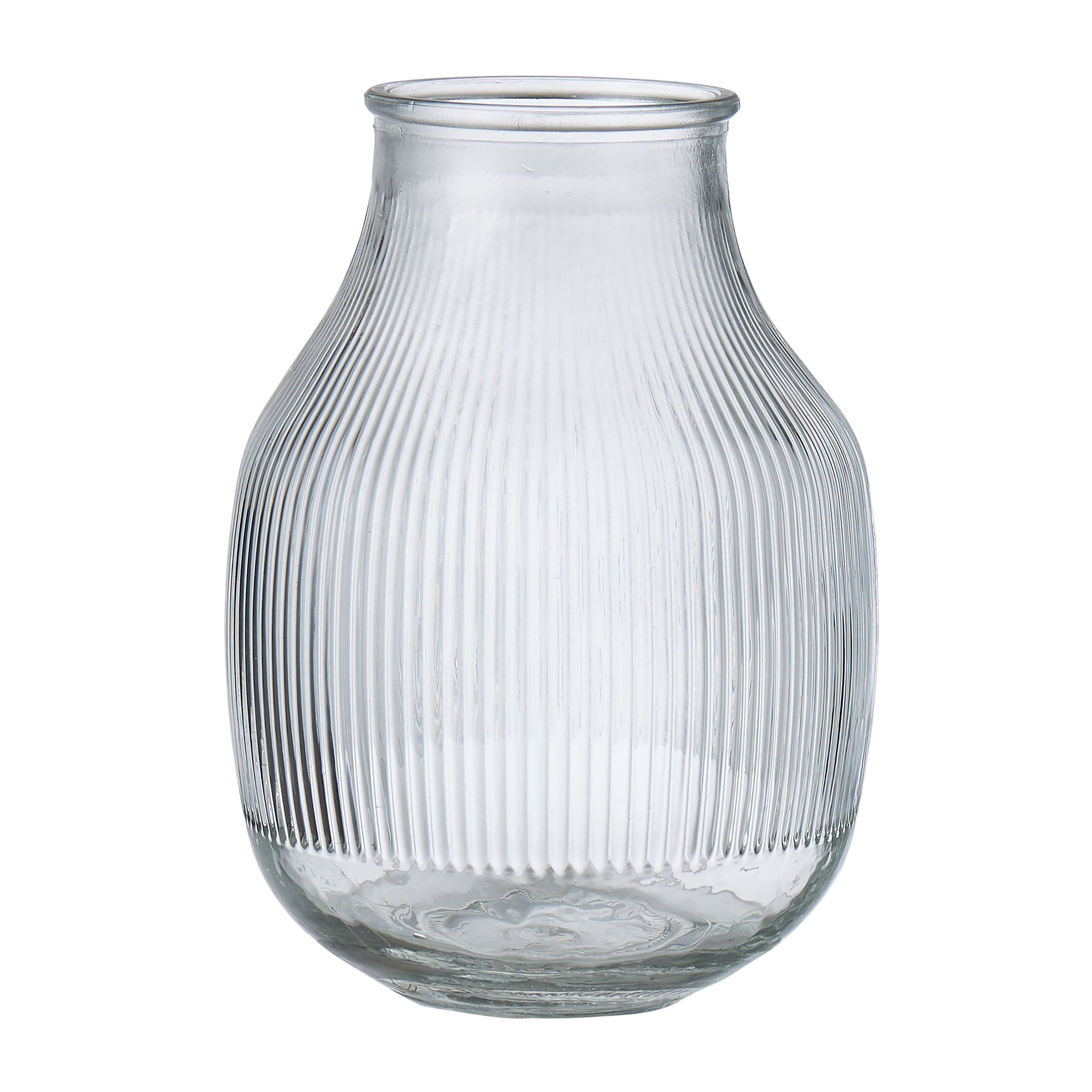 Rogue Clear Glass Vase 13 x 18cm