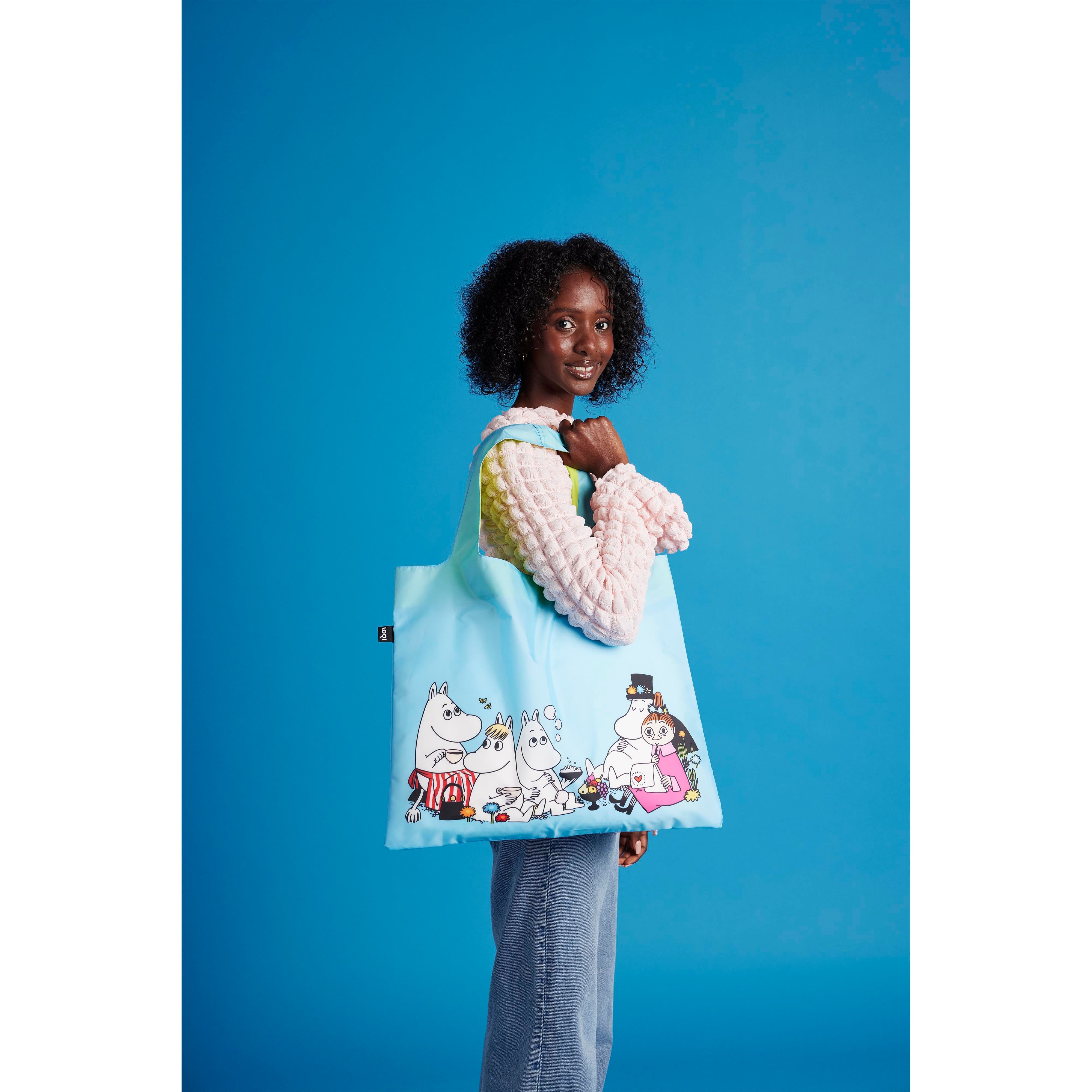 LOQI Moomin Family Tote Bag