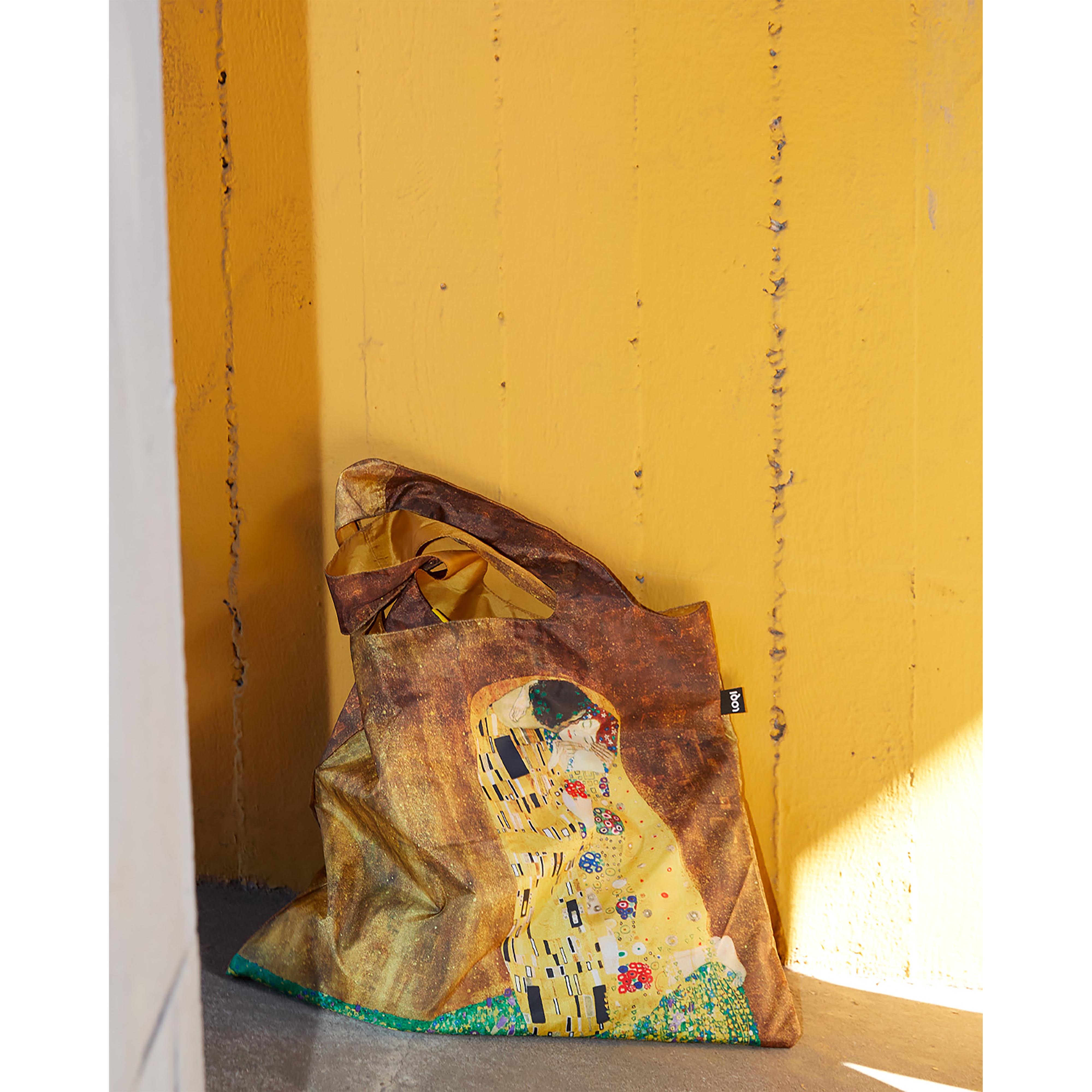 LOQI Gustav Klimt The Kiss Tote Bag