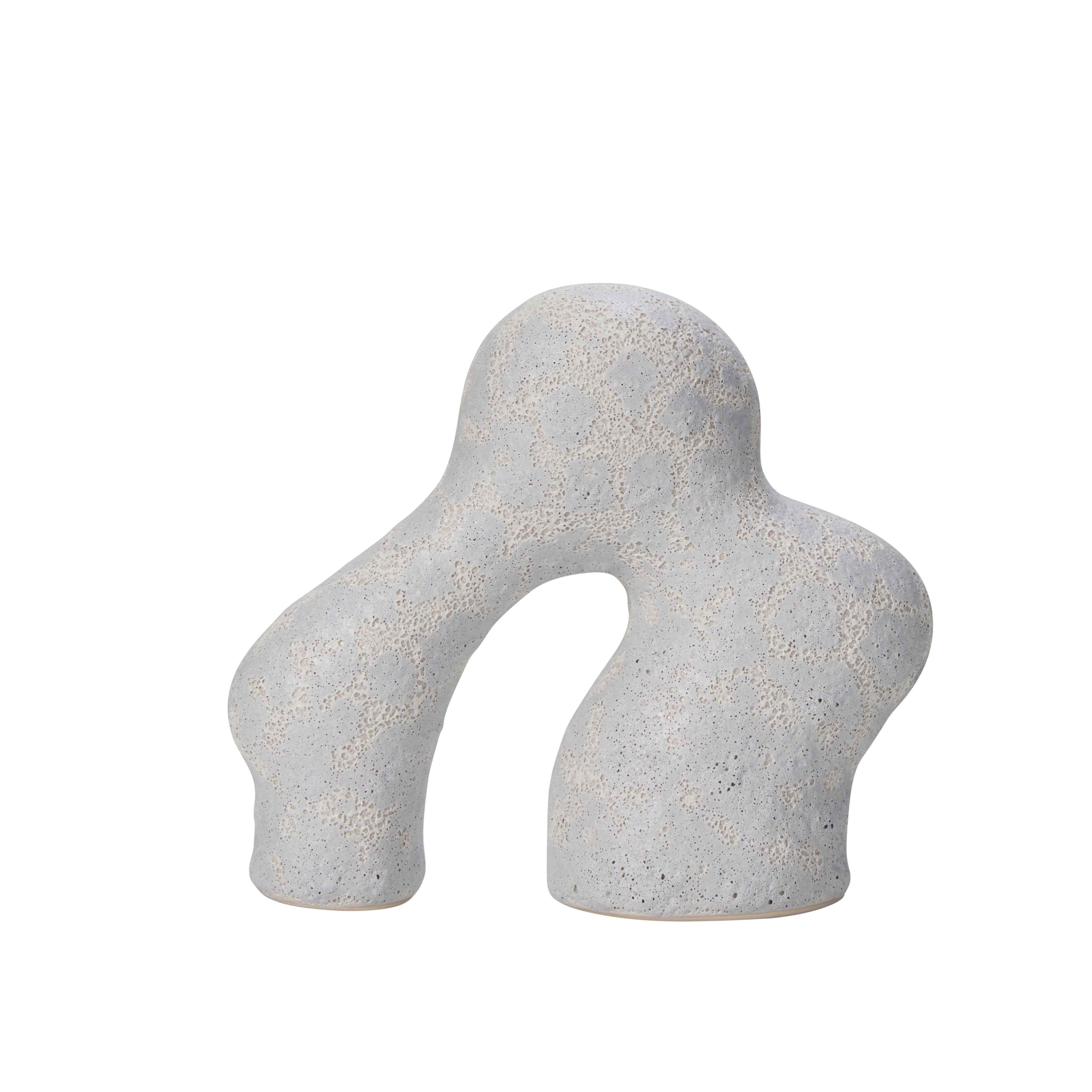 Amalfi Anki Sculpture Pebbled Off White