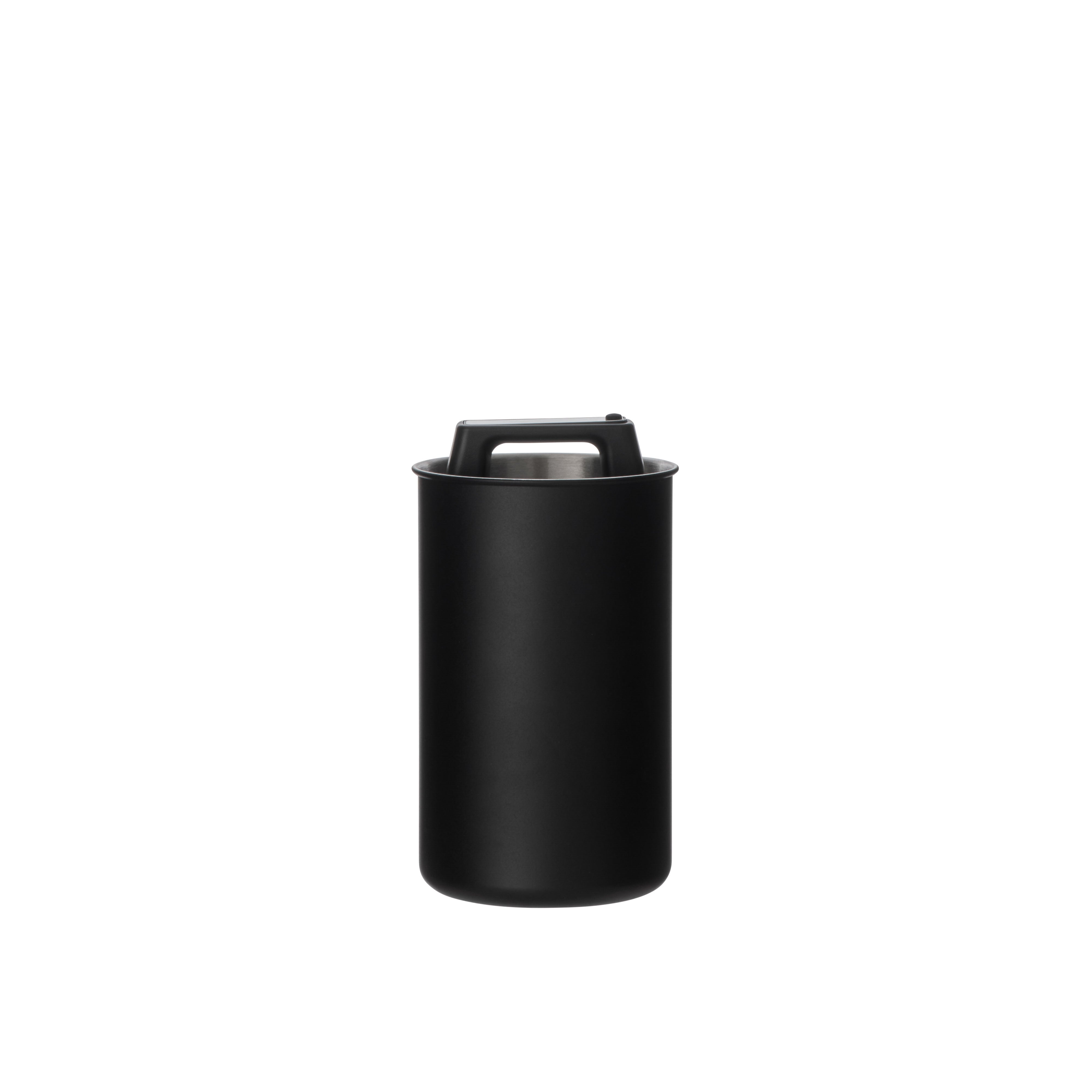 Leaf & Bean Airtight Stainless Steel Canister Medium Black