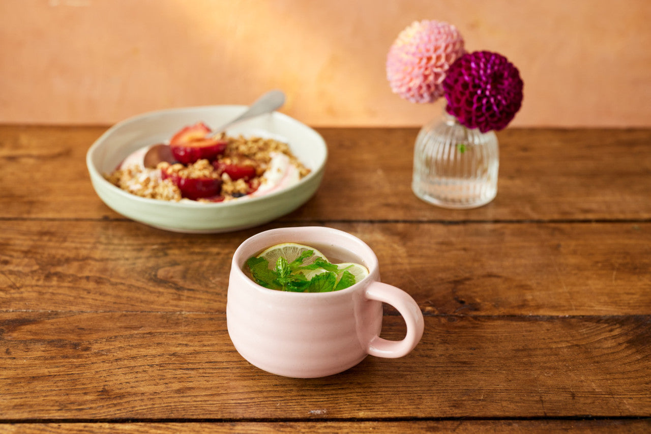Jamie Oliver Big Love 375ml Cosy Cuppa Mug Pink
