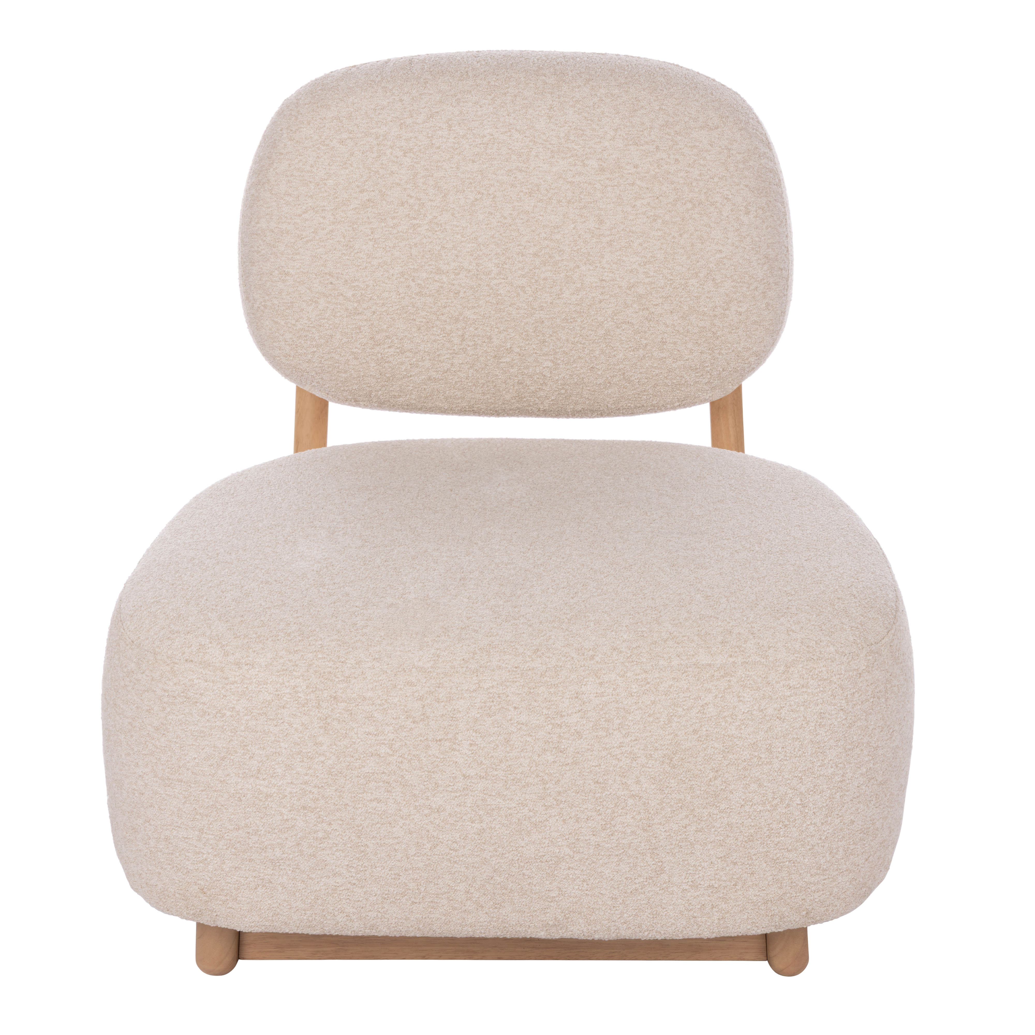 Amalfi Tatum Armchair Off White & Natural
